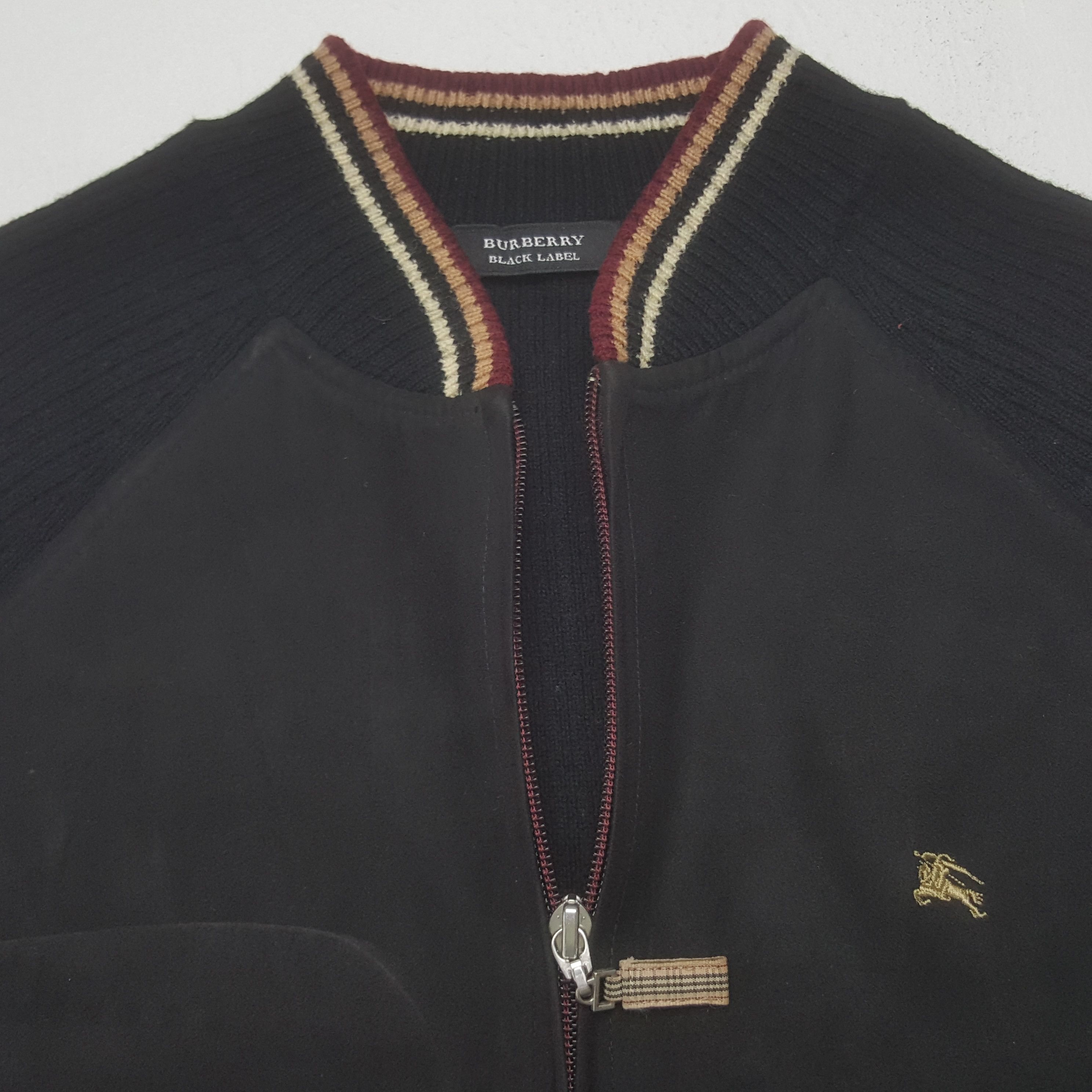 Burberry Vintage Burberry London Black Label Zipper Sweater Size US XS / EU 42 / 0 - 4 Thumbnail