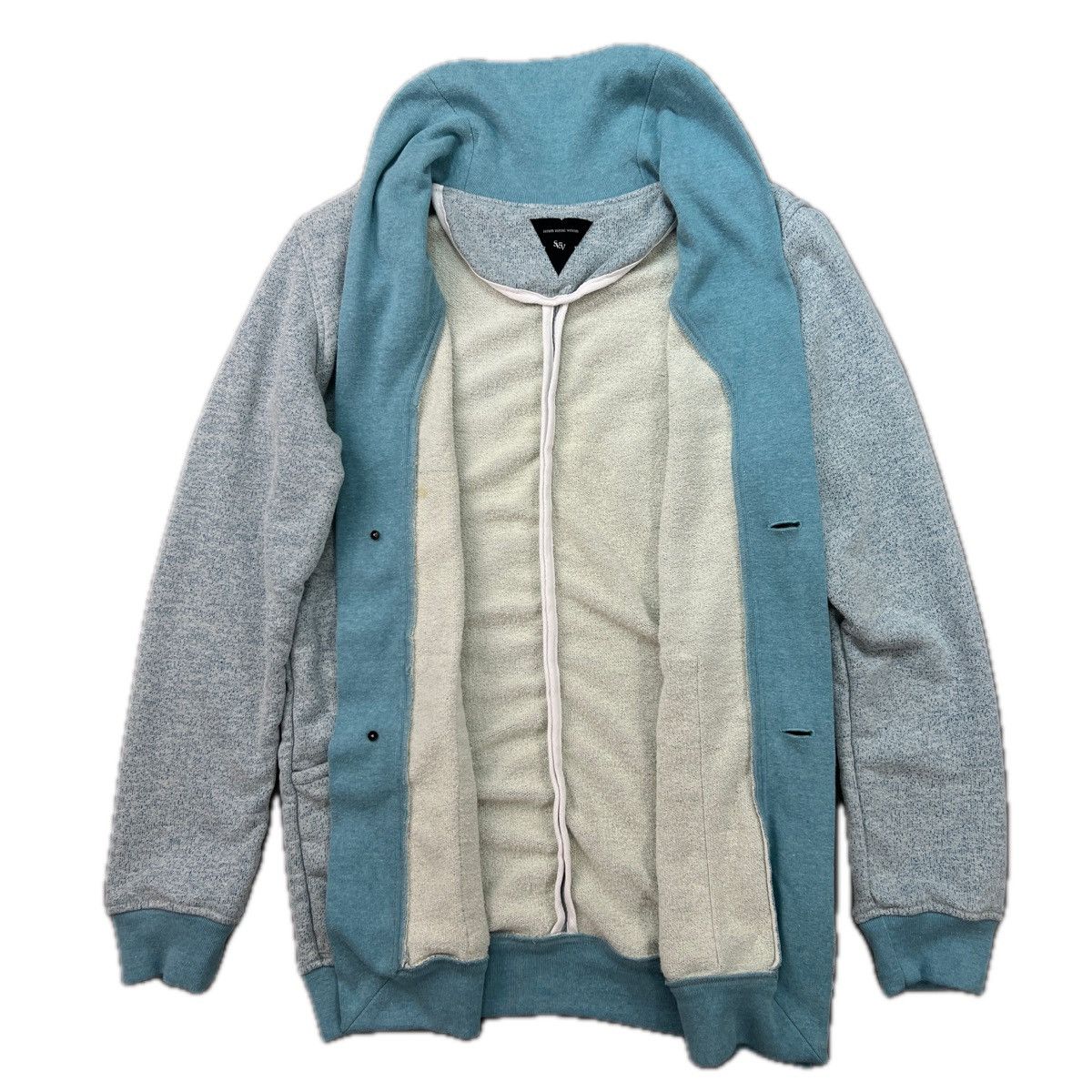 Japanese Brand SERUM VERSUS VENOM 2 Button Terrycloth Jacket Size US L / EU 52-54 / 3 - 3 Thumbnail