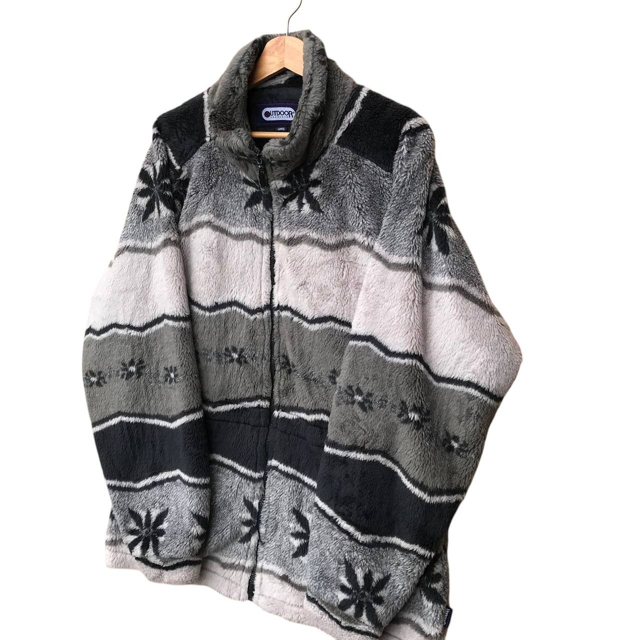Outdoor Research OUTDOOR NAVAJO AZTEC SHERPA FLEECE JACKET SIZE LARGE BAGGY Size US L / EU 52-54 / 3 - 6 Thumbnail