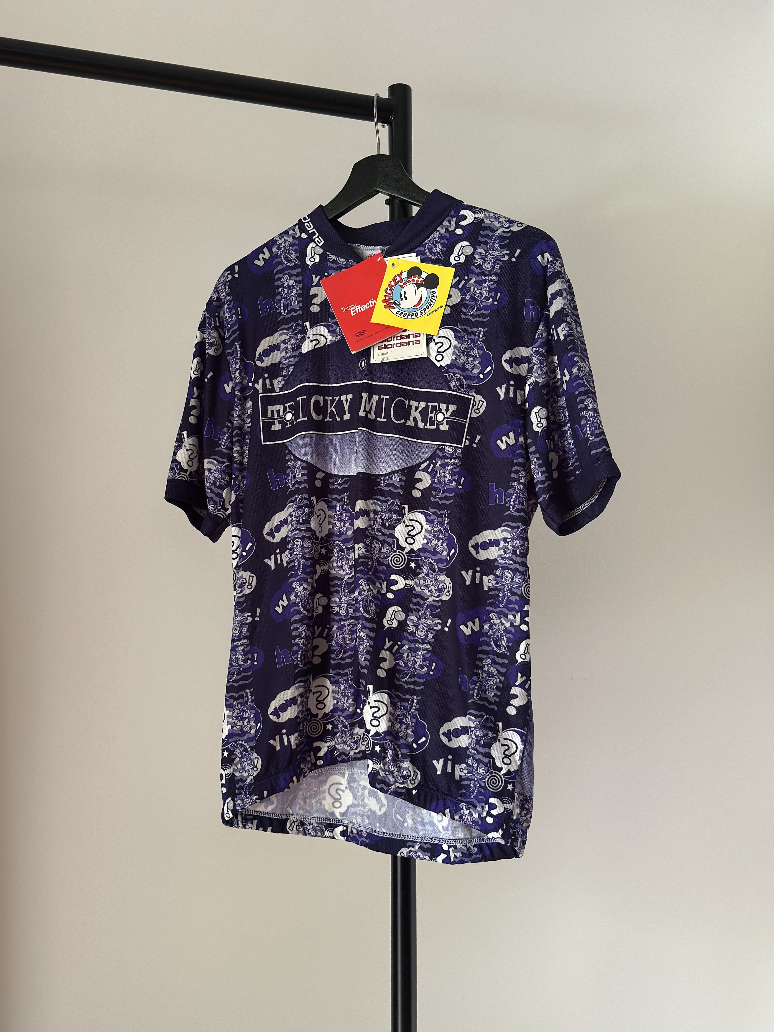 Maillot cycliste BIGMAT AUBER 93 Giordana signé BOURGUIGNON shirt