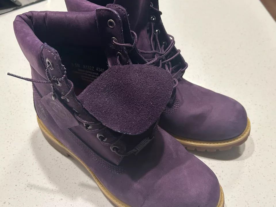 Timberland Timberland 6" DTLR Villa Purple Diamond US Men's Size 9.5 Size US 9.5 / EU 42-43 - 2 Thumbnail