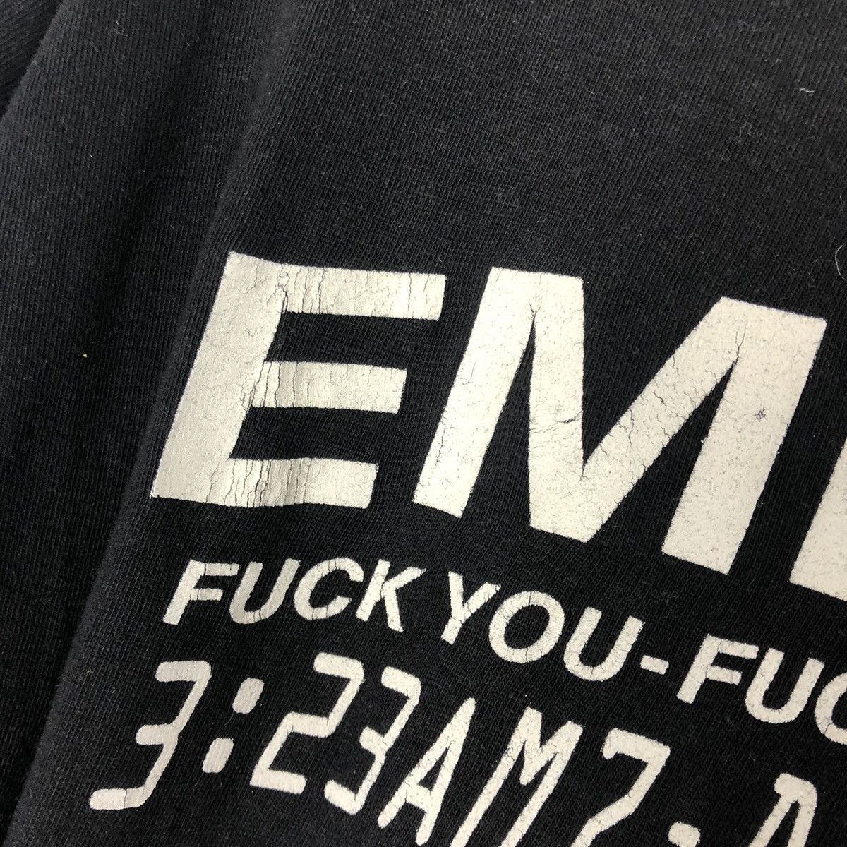 Eminem Eminem 2002 Fuck You tour vintage tee t shirt Size US L / EU 52-54 / 3 - 8 Thumbnail