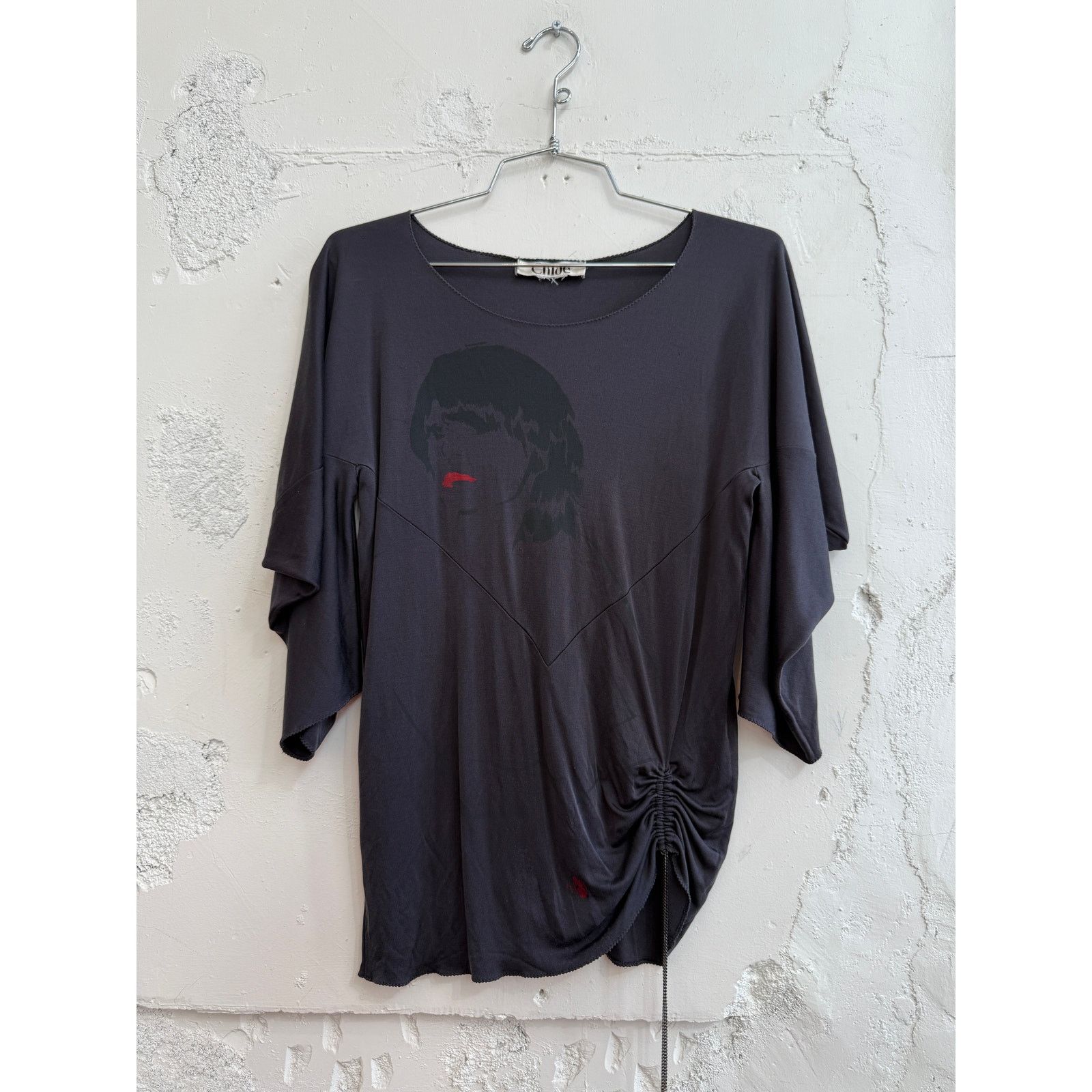 Chloe Vintage Chloe Stella McCartney Ruched Short Sleeve Shirt Size M / US 6-8 / IT 42-44 - 1 Thumbnail