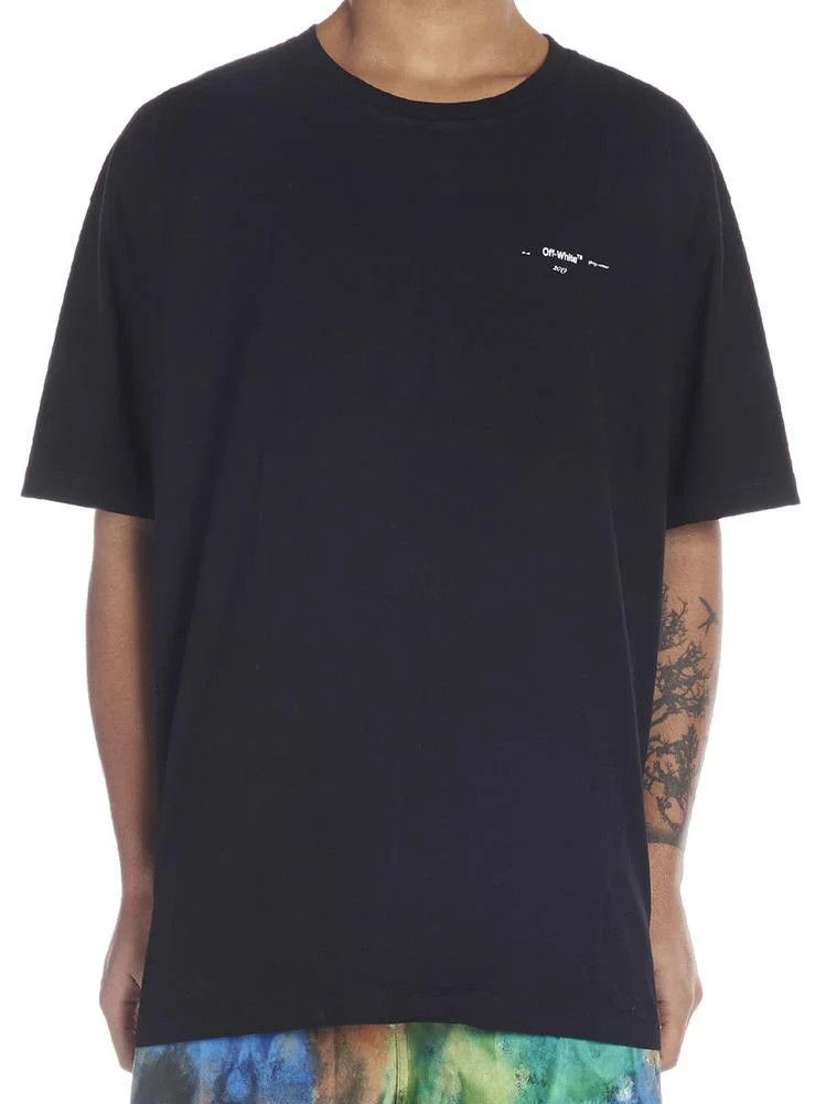 Off-White o1gr1nt0325 Colored Arrows S/S Over T-Shirt in Black Size US XS / EU 42 / 0 - 1 Thumbnail