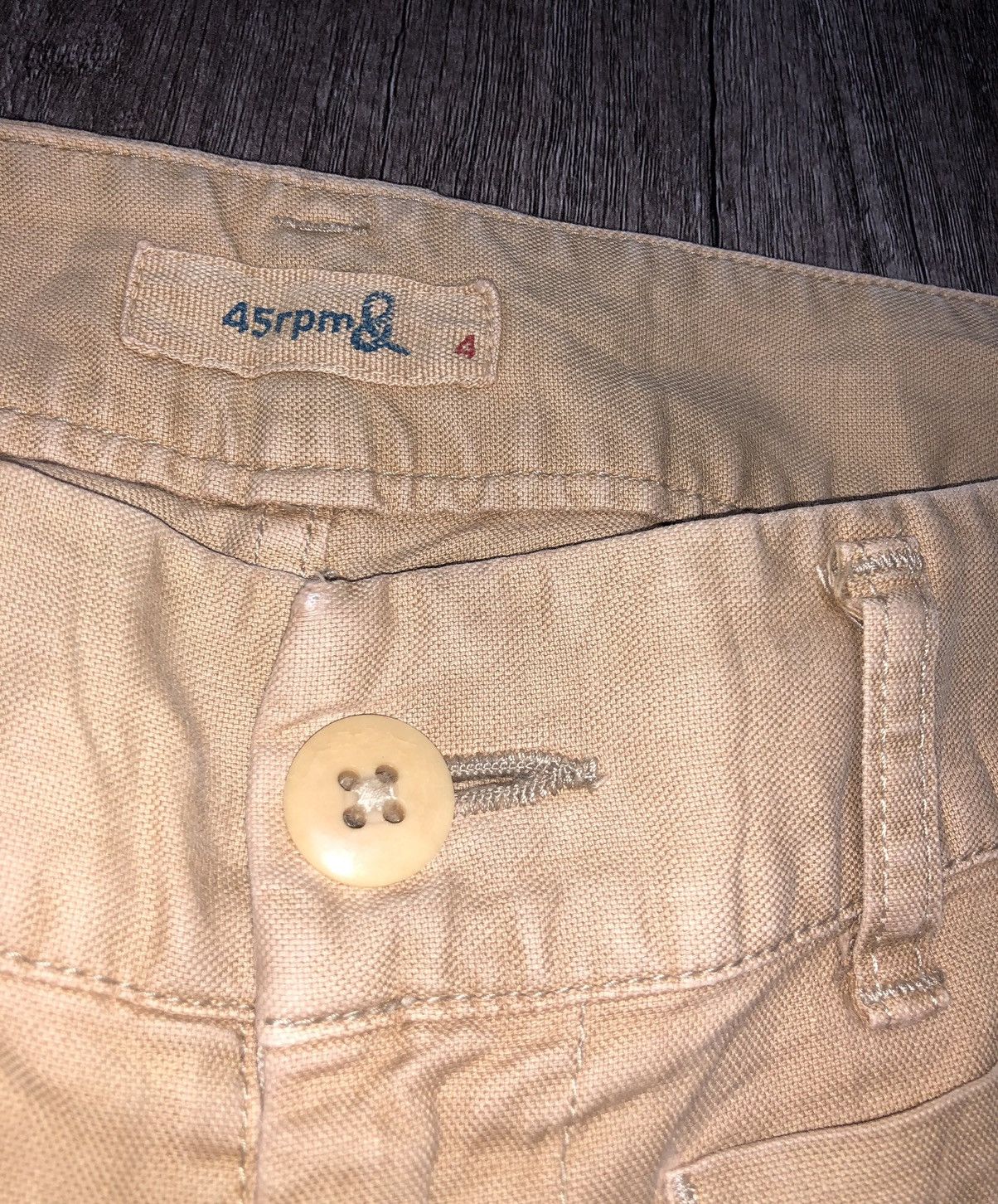 45rpm × Japanese Brand × Kapital Vintage 45rpm Khakis Bush Pants Design Unisex Size US 32 / EU 48 - 11 Thumbnail