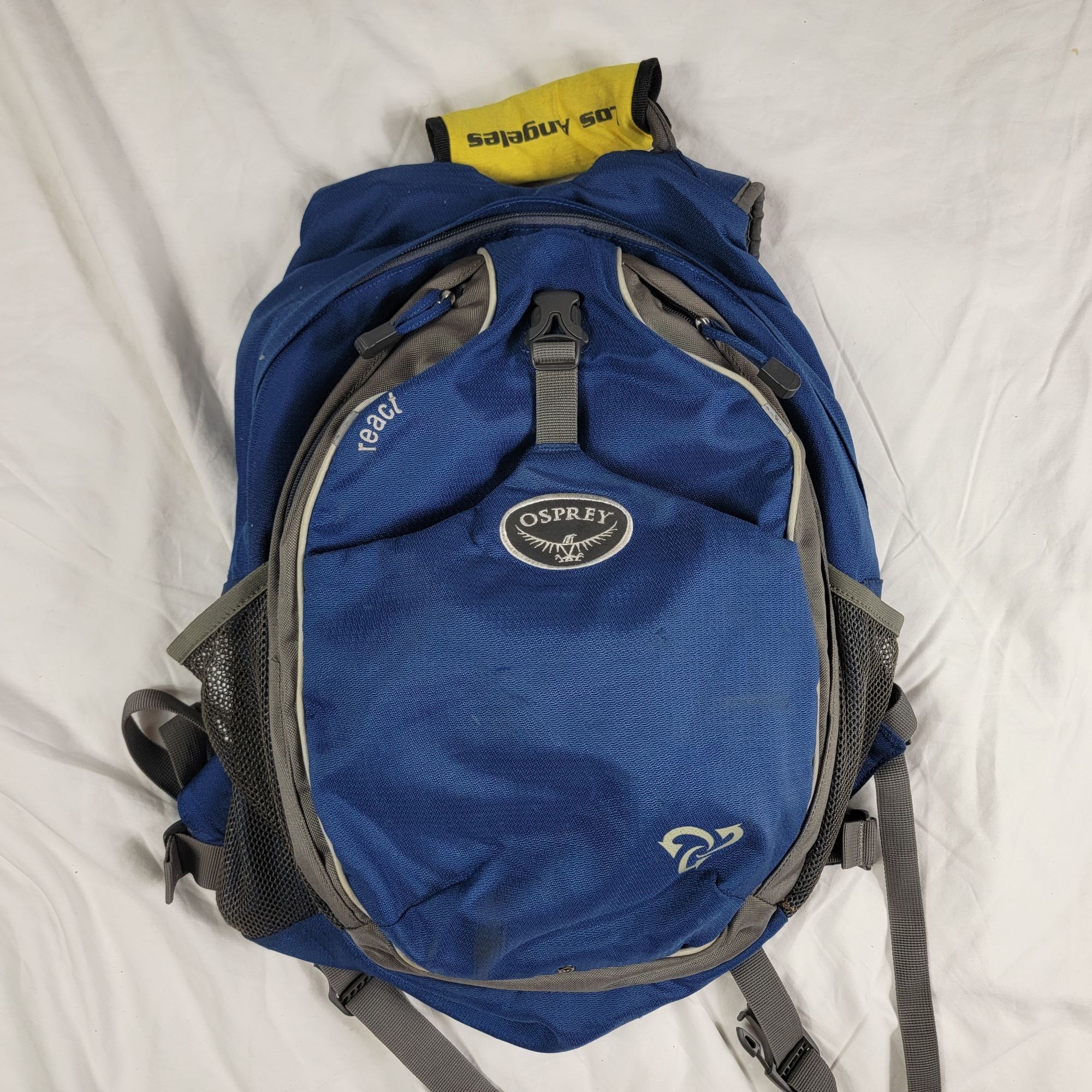 Osprey Osprey React 28L Adults Blue Gray Resource Series Daypack Ba Size ONE SIZE - 1 Thumbnail