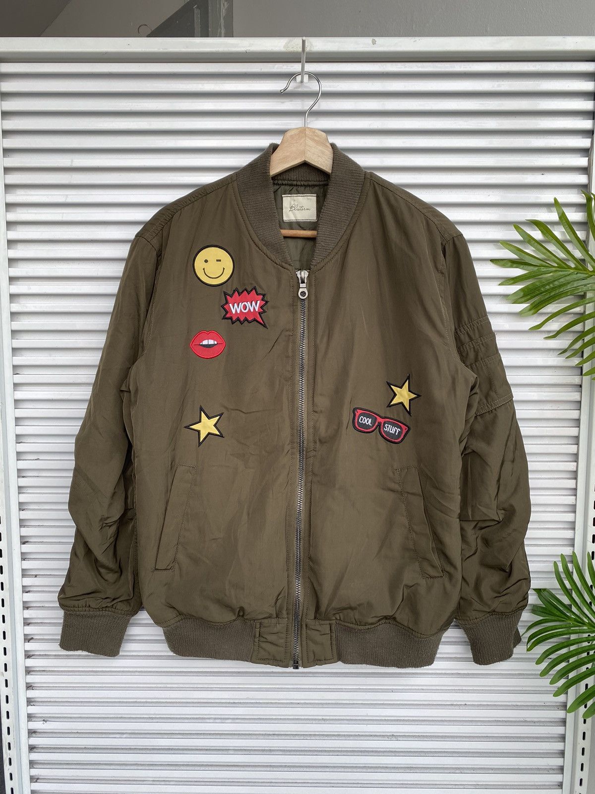Japanese Brand Vintage Bliatorm Flight Bomber Jacket / Travis KapitalScott Size US L / EU 52-54 / 3 - 1 Thumbnail