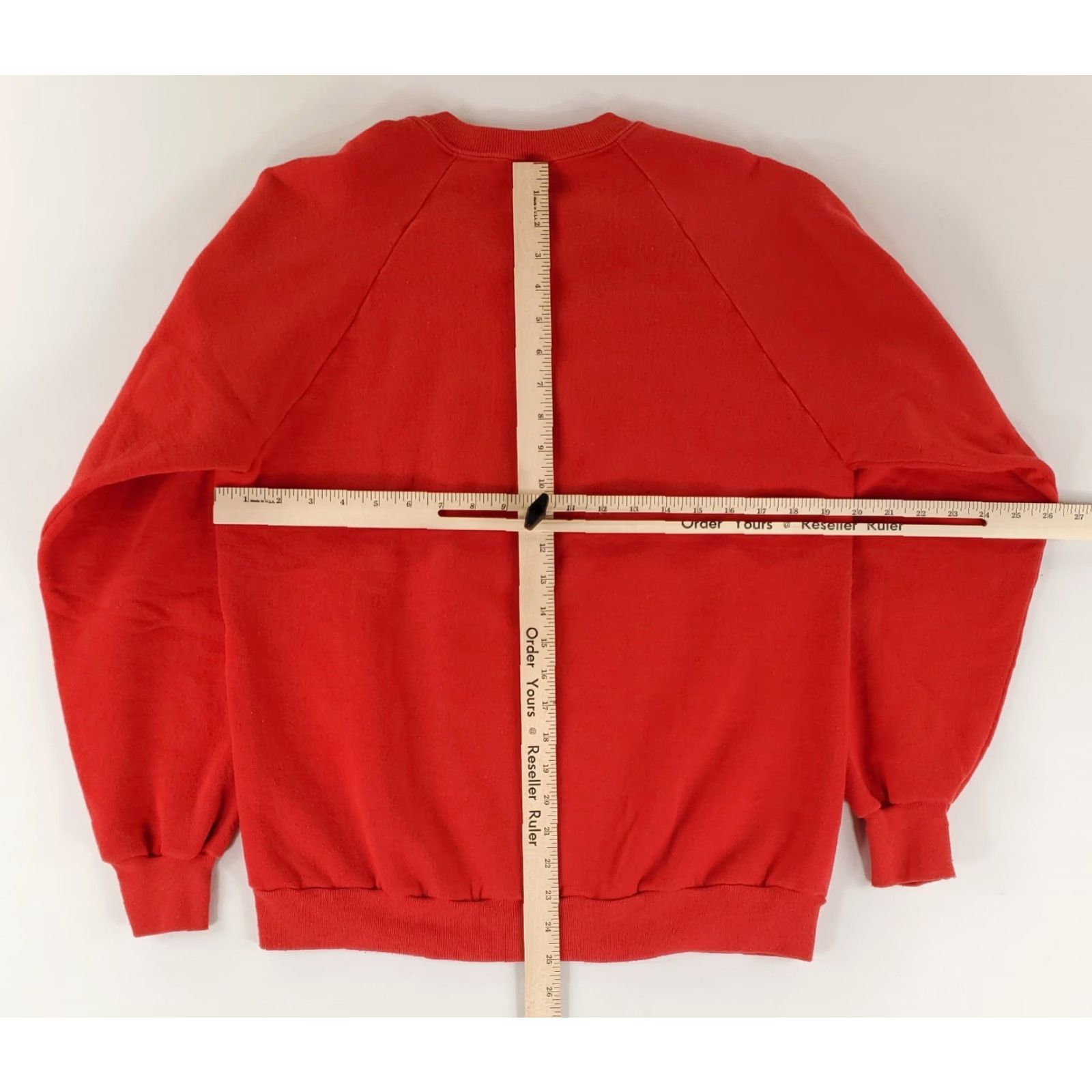 Jerzees VINTAGE Jerzees Sweatshirt Mickey Mouse Red Long Sleeve Made USA Mens L Size US L / EU 52-54 / 3 - 8 Thumbnail