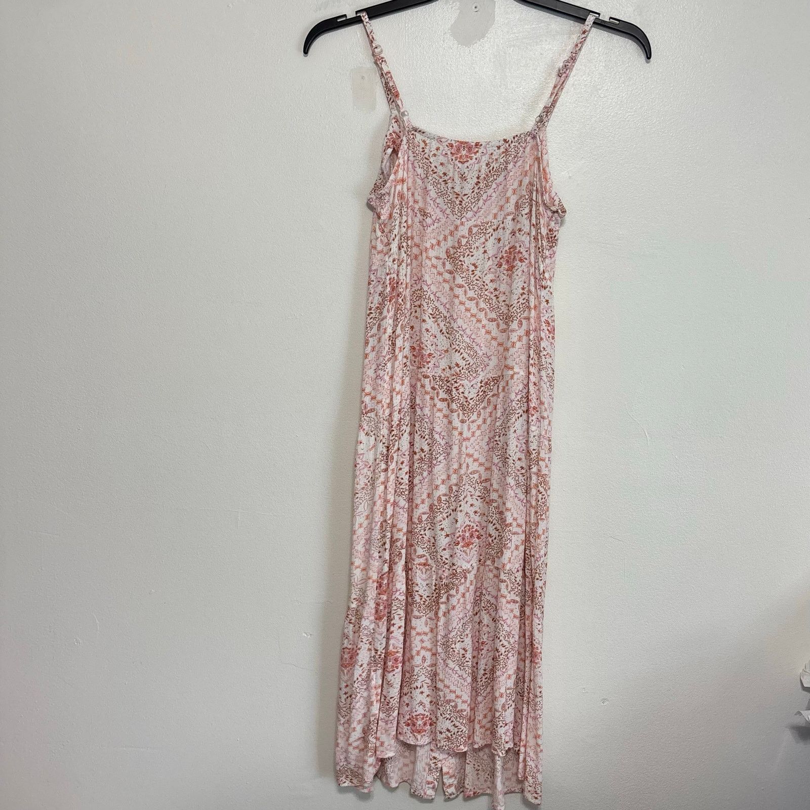 Other Pink Rose Geometric and Floral Midi Sundress Size M Size M / US 6-8 / IT 42-44 - 3 Thumbnail