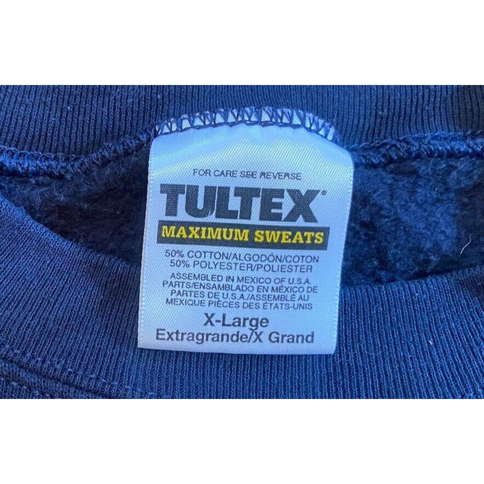Tultex Vintage Tultex Grandma Christmas Sweatshirt Women’s XL Navy Size XL / US 12-14 / IT 48-50 - 3 Thumbnail
