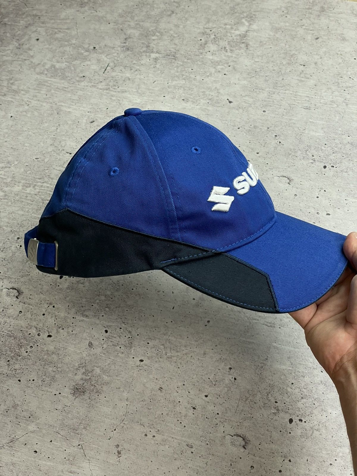 Vintage Suzuki Cap Hat Vintage Racing Big Logo Moto Size ONE SIZE - 4 Thumbnail