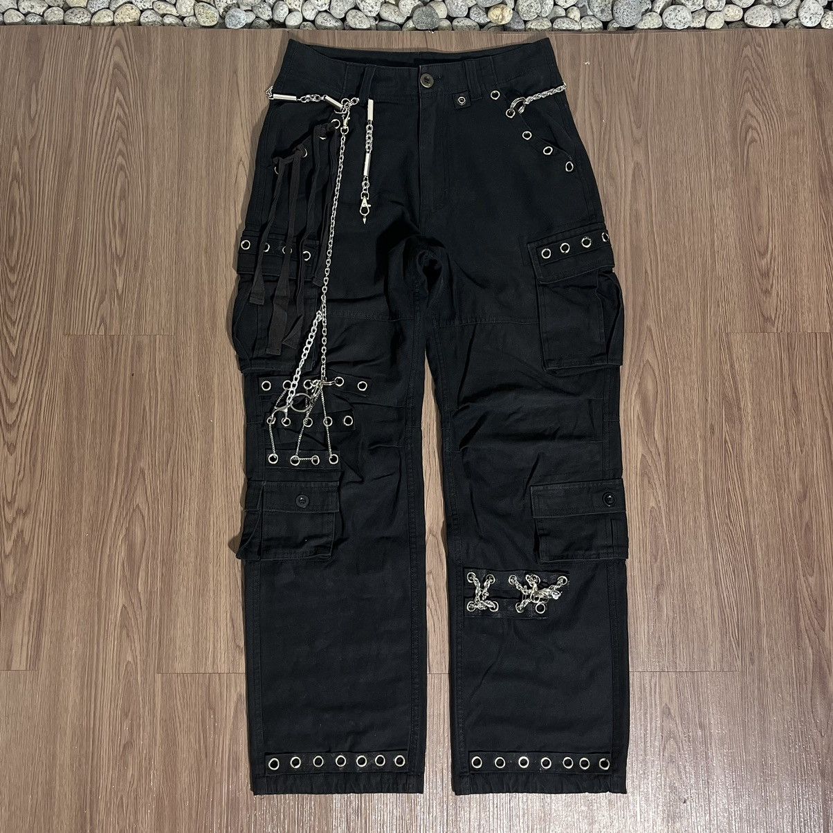 Beauty Beast K.two Hollis Bondage Multipocket Pants Vkei Style Size US 31 - 1 Thumbnail