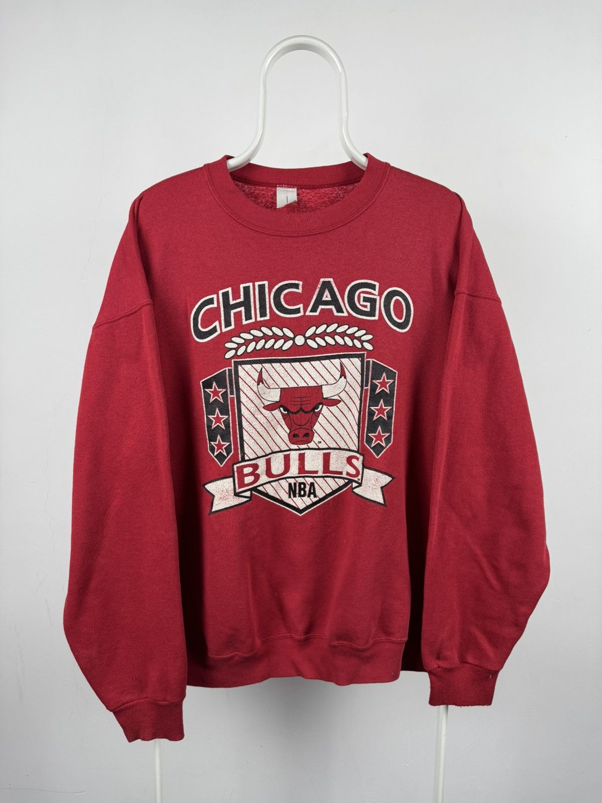 Vintage Vintage Chicago Bulls Big Logo Sweatshirt Size US XL / EU 56 / 4 - 1 Thumbnail