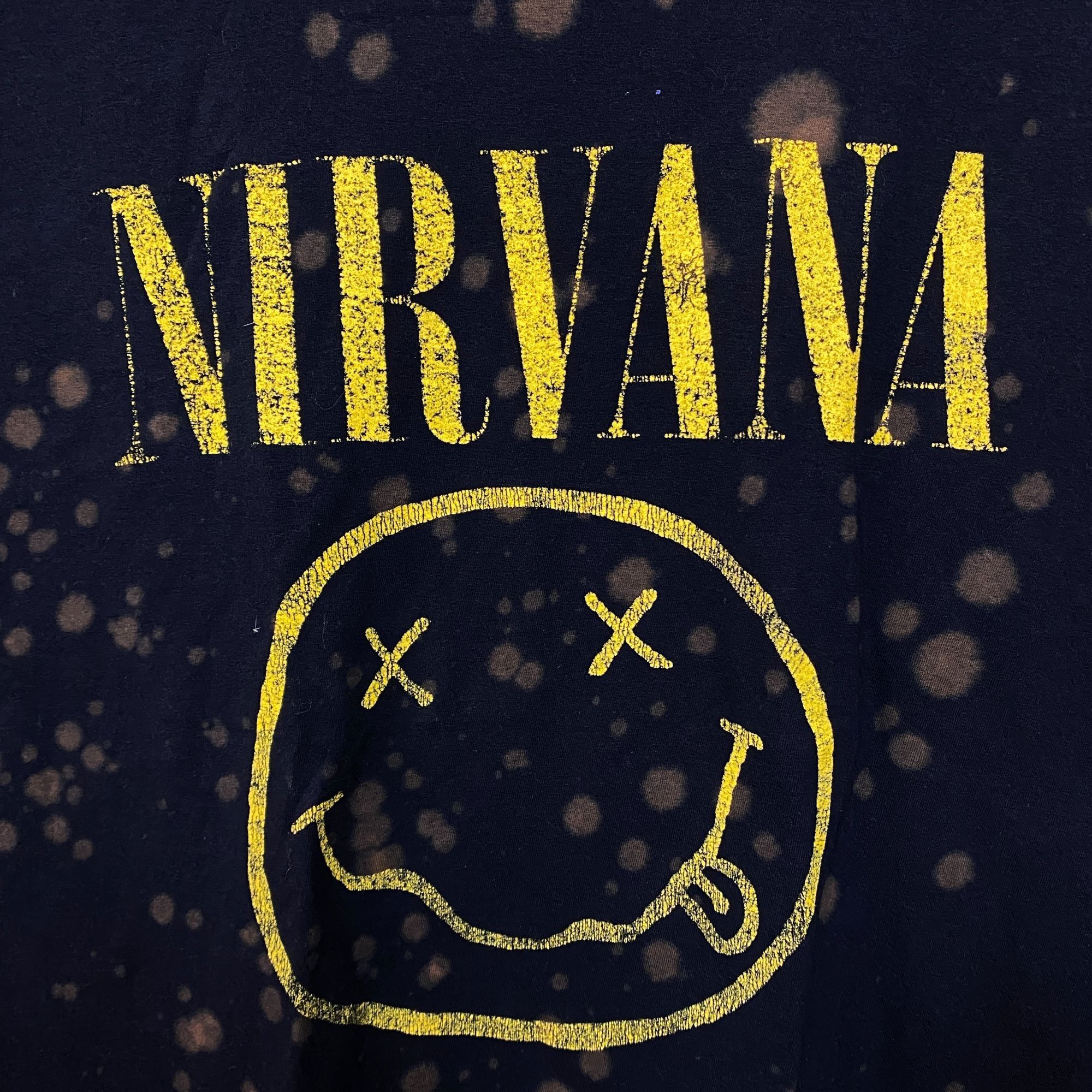 Nirvana Nirvana Nevermind Bleach Dye Grunge Rock Tshirt size Medium Size US M / EU 48-50 / 2 - 2 Thumbnail