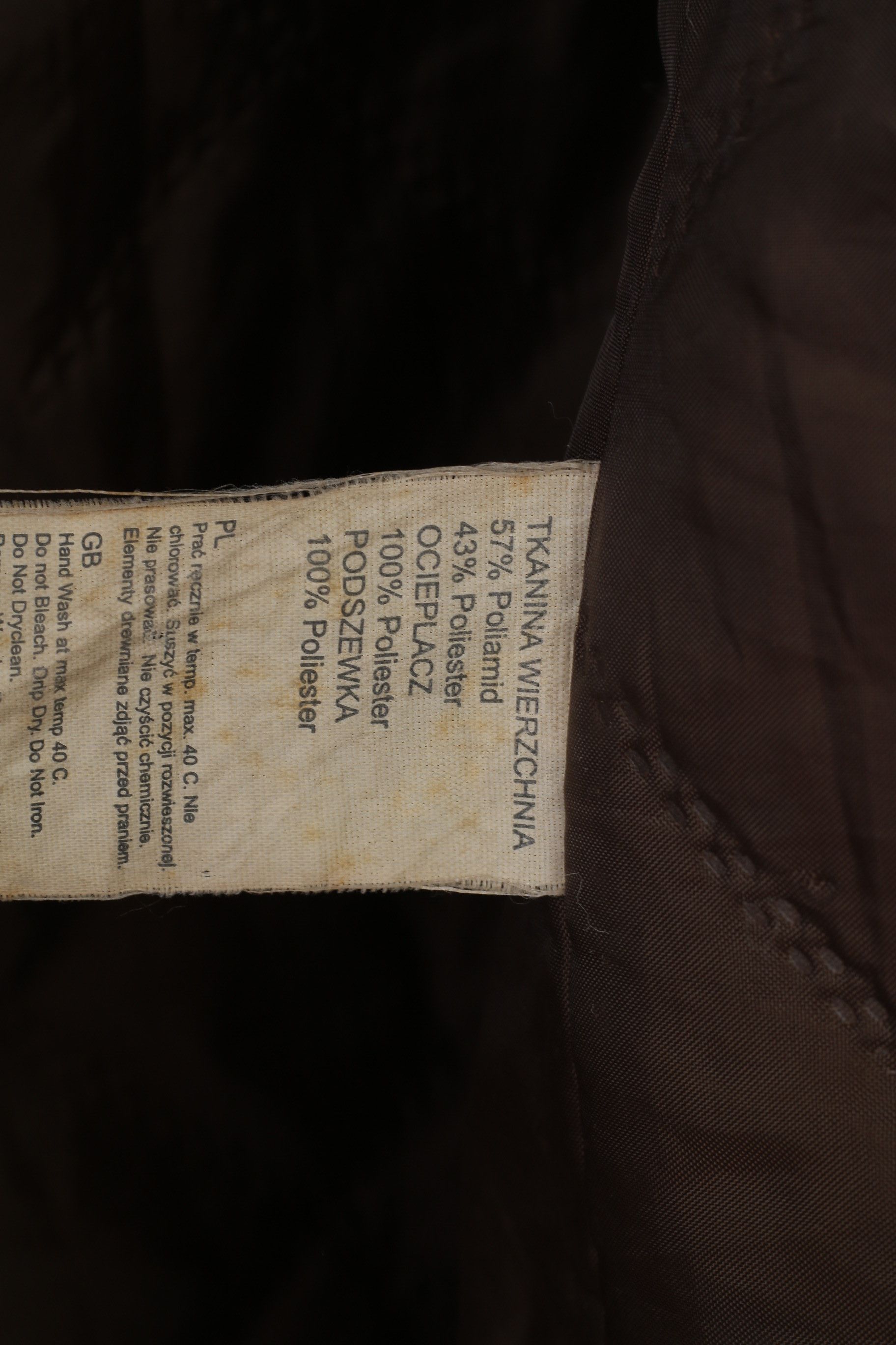 Vintage Ozzo Women XXL Coat Jacket Brown Padded Fur Hood 0840 Size XXL / US 16-18 / IT 52-54 - 7 Thumbnail