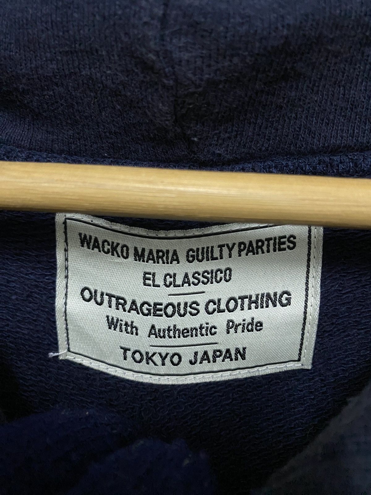 Japanese Brand × Wacko Maria Japanese Brand Guilty Parties Wacko Maria Zipper Hoodie Size US M / EU 48-50 / 2 - 12 Thumbnail
