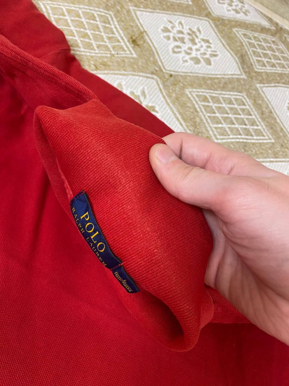 Polo Ralph Lauren 🔥 Polo Ralph Lauren Chief Keef Distressed Polo Shirt Rugby Size US L / EU 52-54 / 3 - 8 Thumbnail
