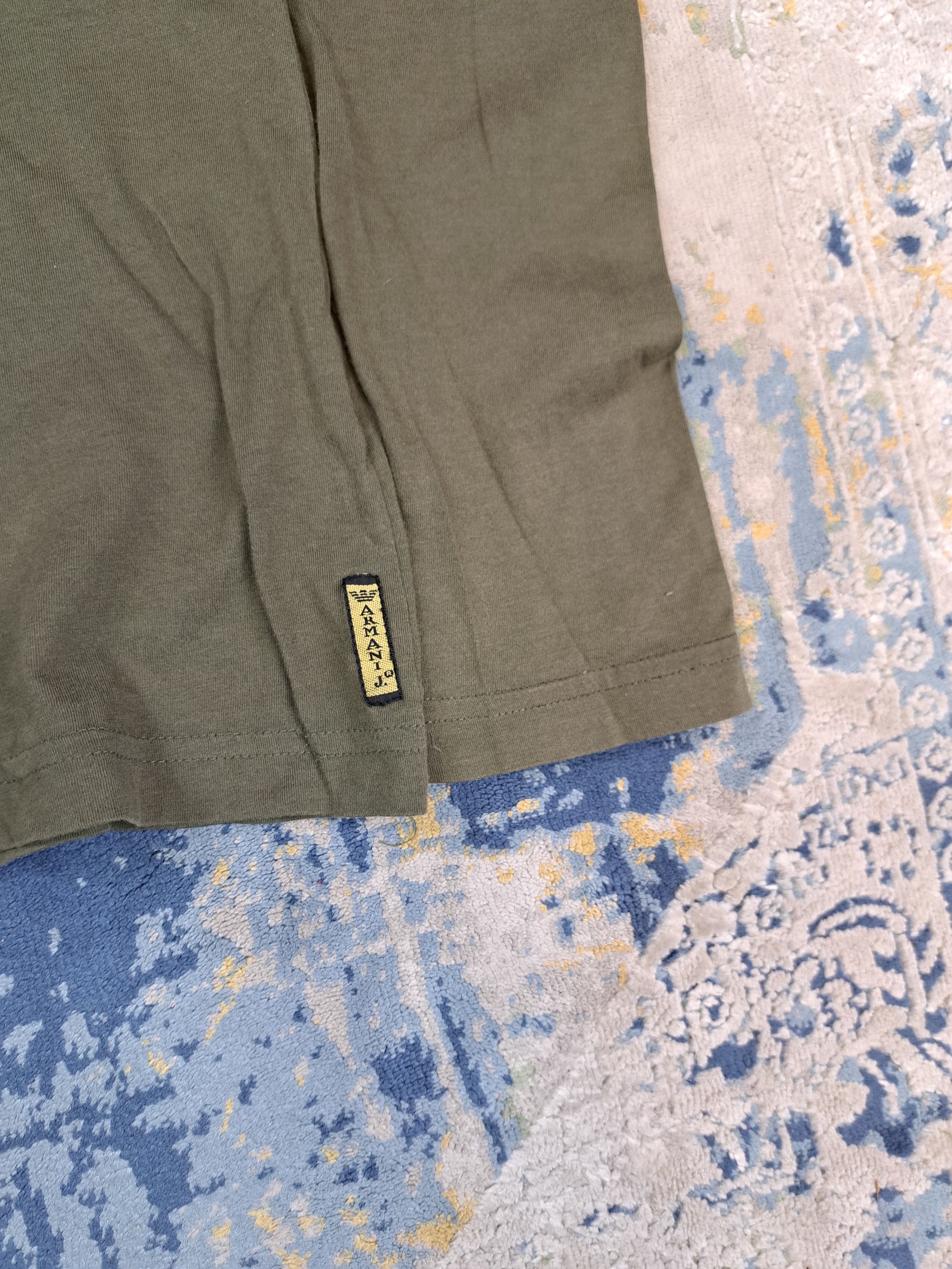 Armani Armani Jeans Rare Printed Longsleeve Archive Avant Garde Size US XL / EU 56 / 4 - 4 Thumbnail