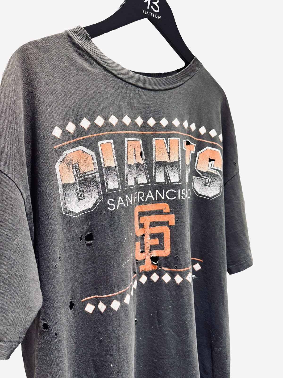 MLB Thrashed and Faded Vintage San Francisco Giants Tee Size US XXL / EU 58 / 5 - 4 Thumbnail