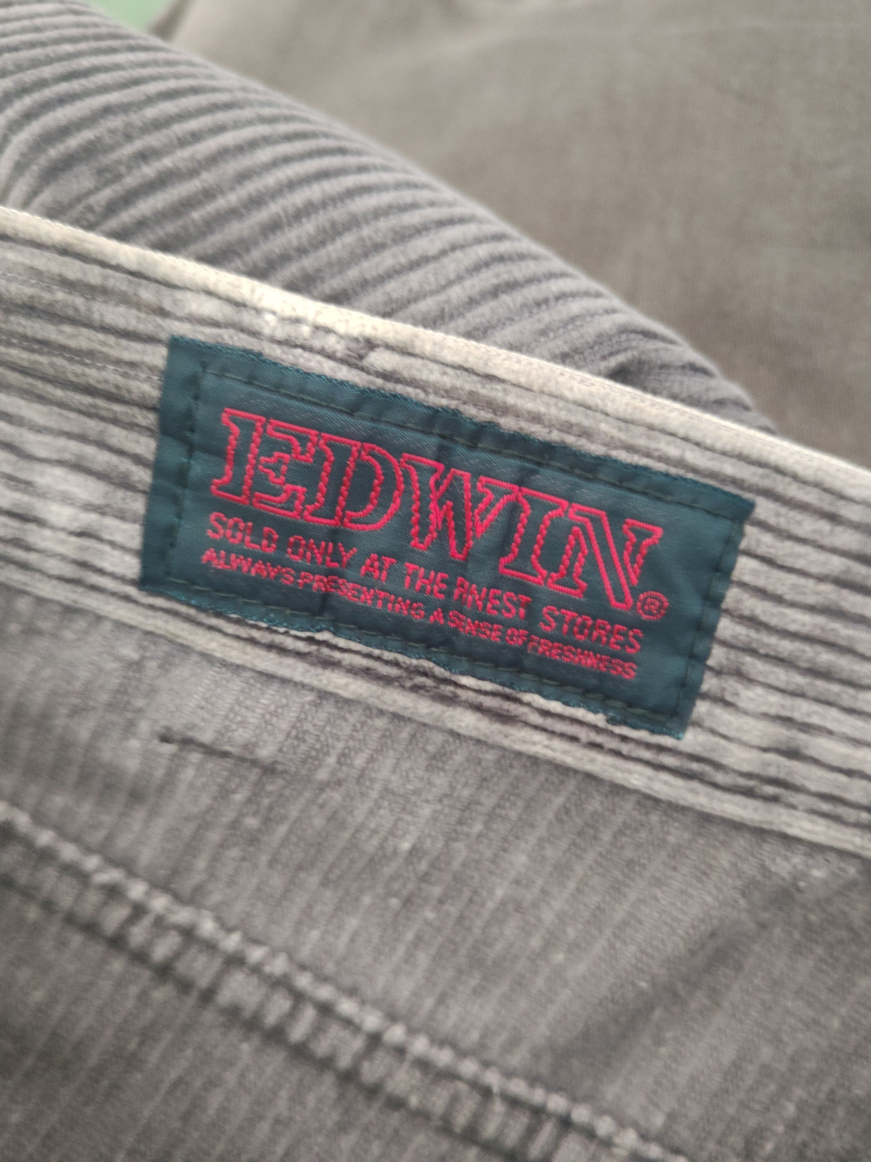 Edwin DL Edwin Dark Gray vintage japan Corduroy Pants #46-865 Size US 32 / EU 48 - 15 Thumbnail