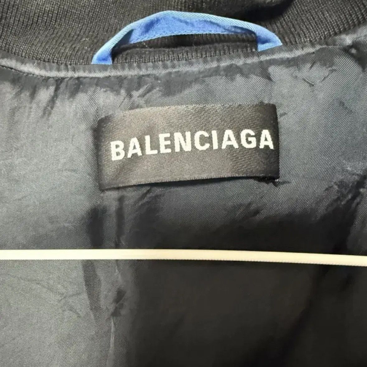 Balenciaga Balenciaga Wave Logo Bomber Jacket Size US S / EU 44-46 / 1 - 3 Thumbnail