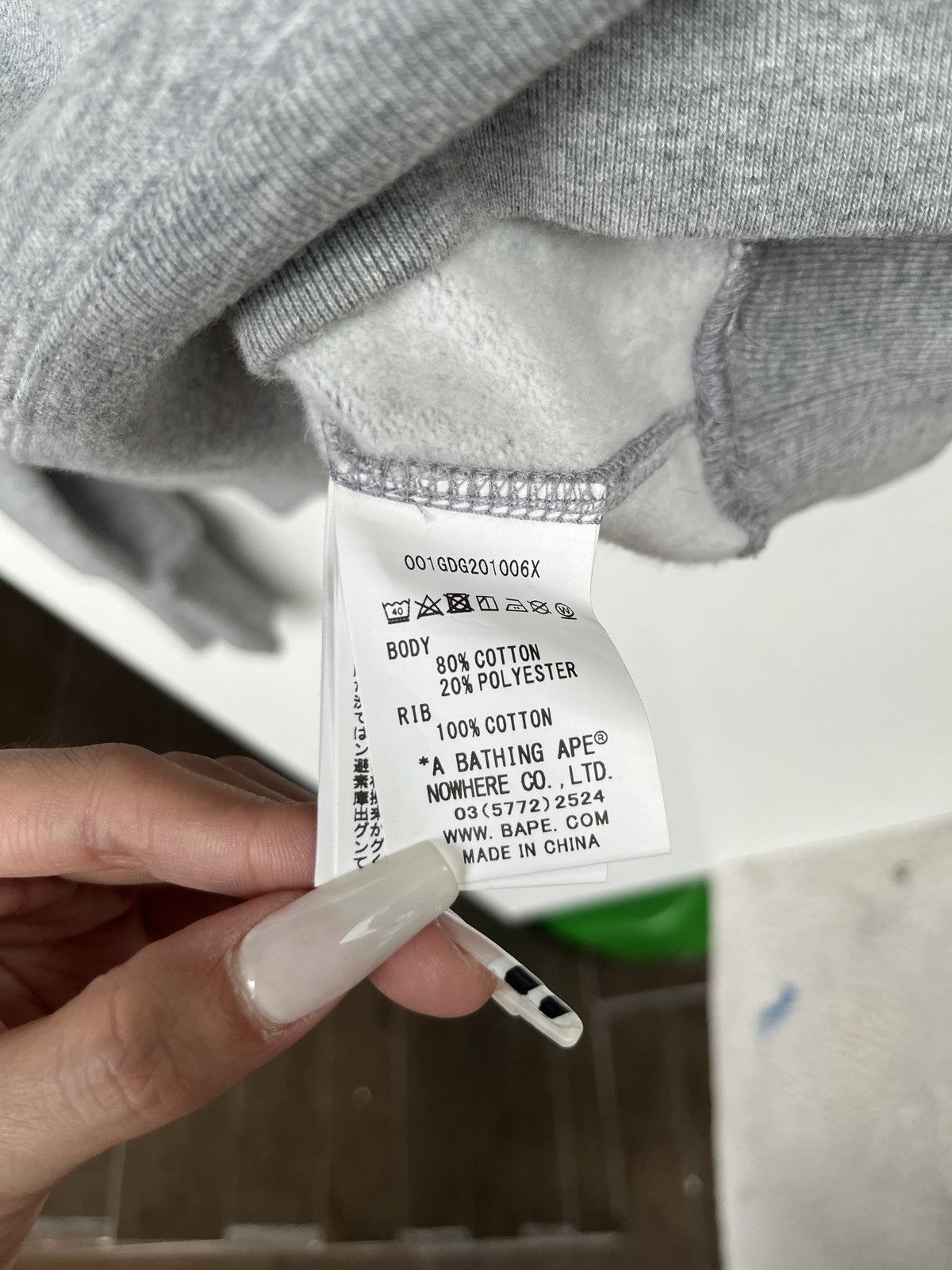 Bape A BATHING APE WORLD GONE MAD Size US L / EU 52-54 / 3 - 4 Thumbnail