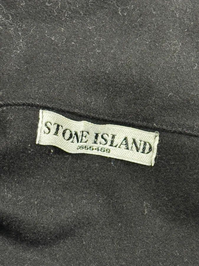Stone Island Stone Island Black Wool Sailor Bomber Jacket Size US L / EU 52-54 / 3 - 15 Thumbnail