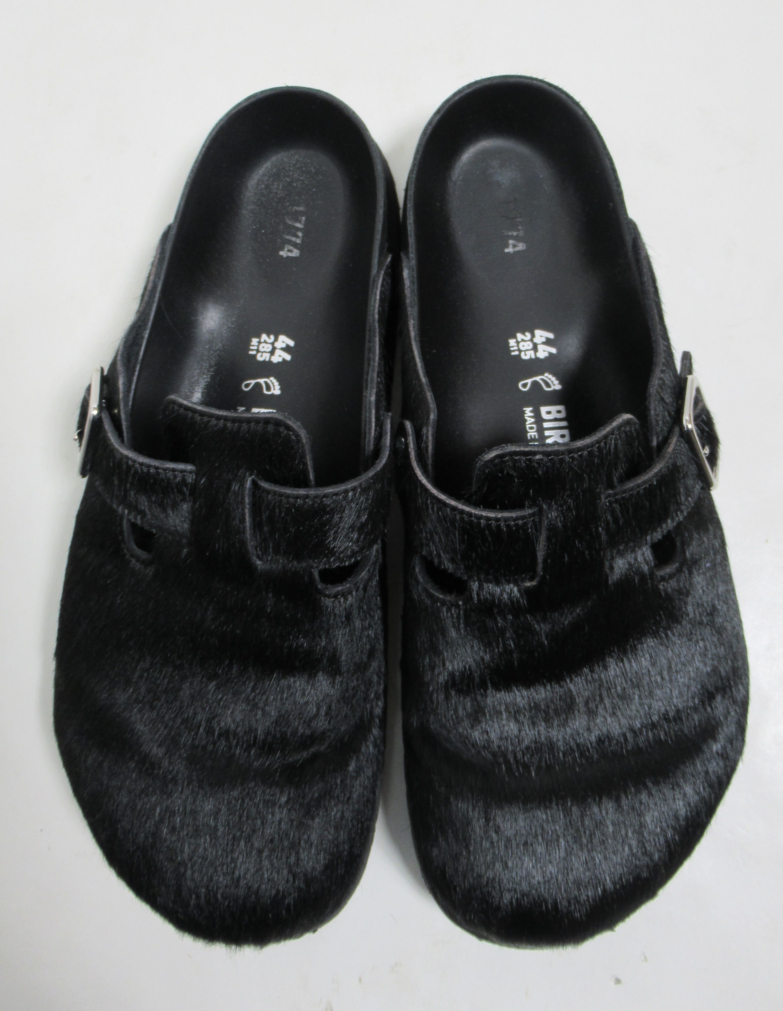 Birkenstock Birkenstock 1774 Men's Boston Cowhide Clog Black Size 11 US Size US 11 / EU 44 - 3 Thumbnail