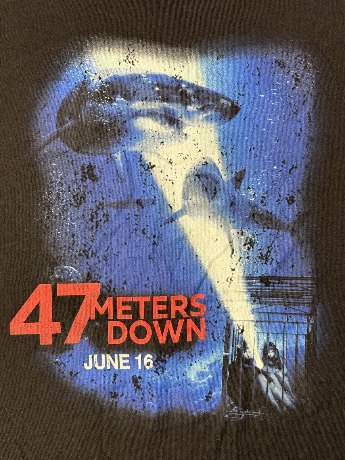 Designer 47 Meters Down Movie T-shirt June 16, 2017 Release Tee XL Size US XL / EU 56 / 4 - 3 Thumbnail