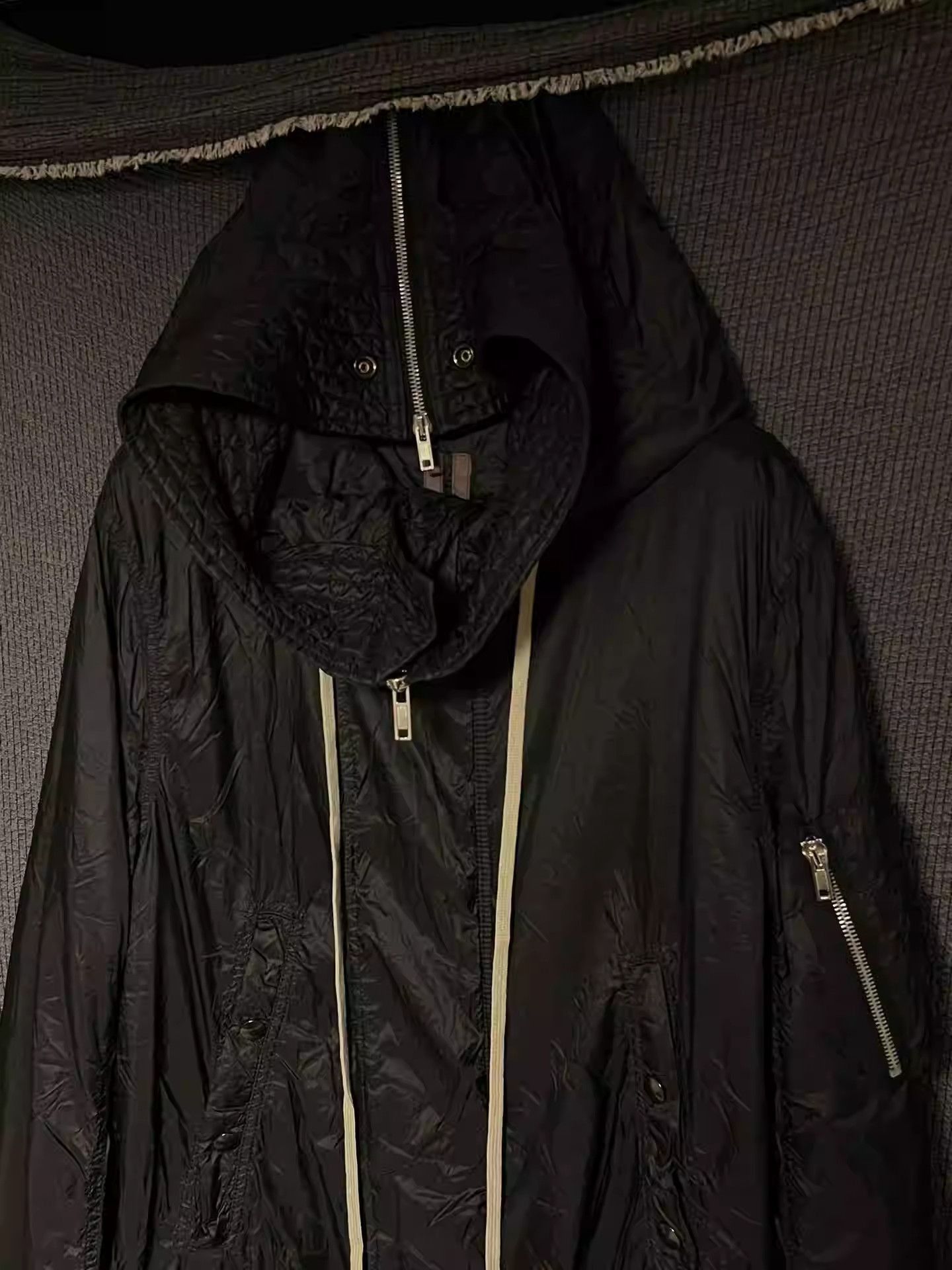 Rick Owens Rick Owens 15fw bomber overcoat-2505 Size US M / EU 48-50 / 2 - 2 Thumbnail