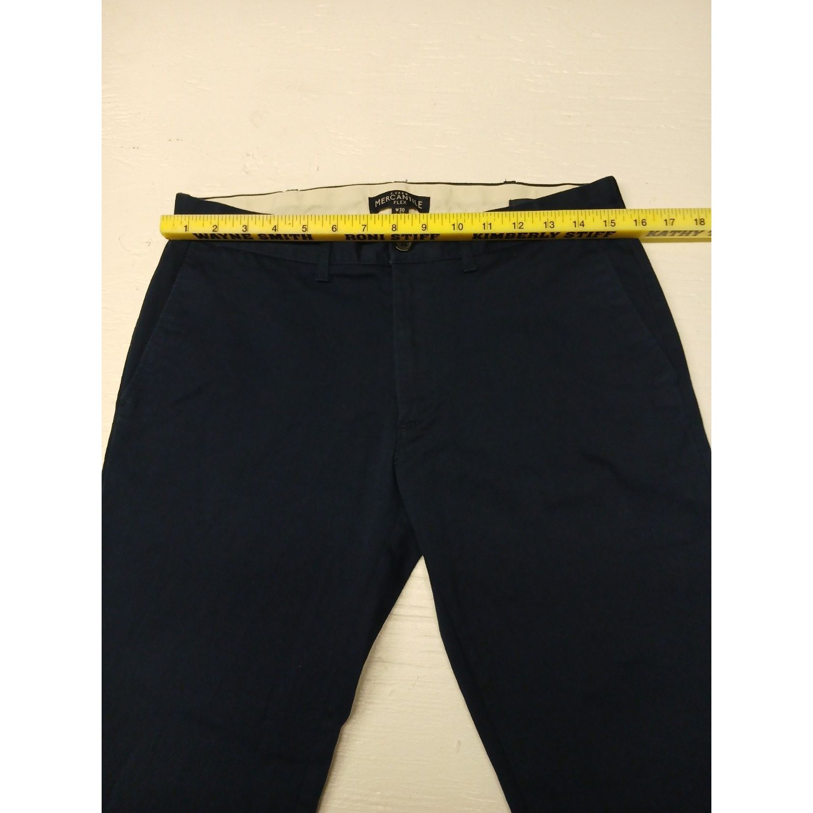 Other J. Crew (30x32) Men's Slim Straight Blue Khaki Dress Slacks Size US 30 / EU 46 - 6 Thumbnail