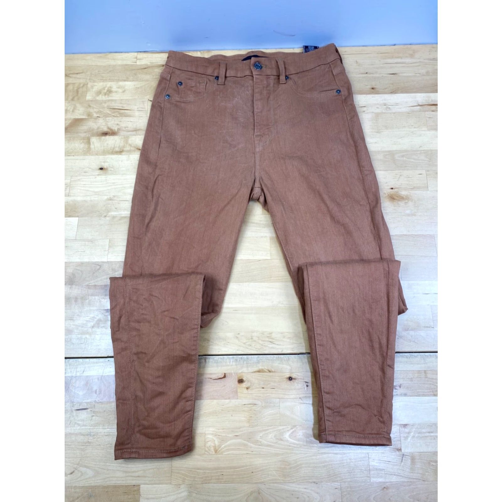 7 For All Mankind **7 for All Mankind Skinny Jeans Women's 28 Brown Orange** User: 7 for All Mankind Skinny Jeans Women's Size 28 Brown Orange Size 28" / US 6 / IT 42 - 2 Thumbnail