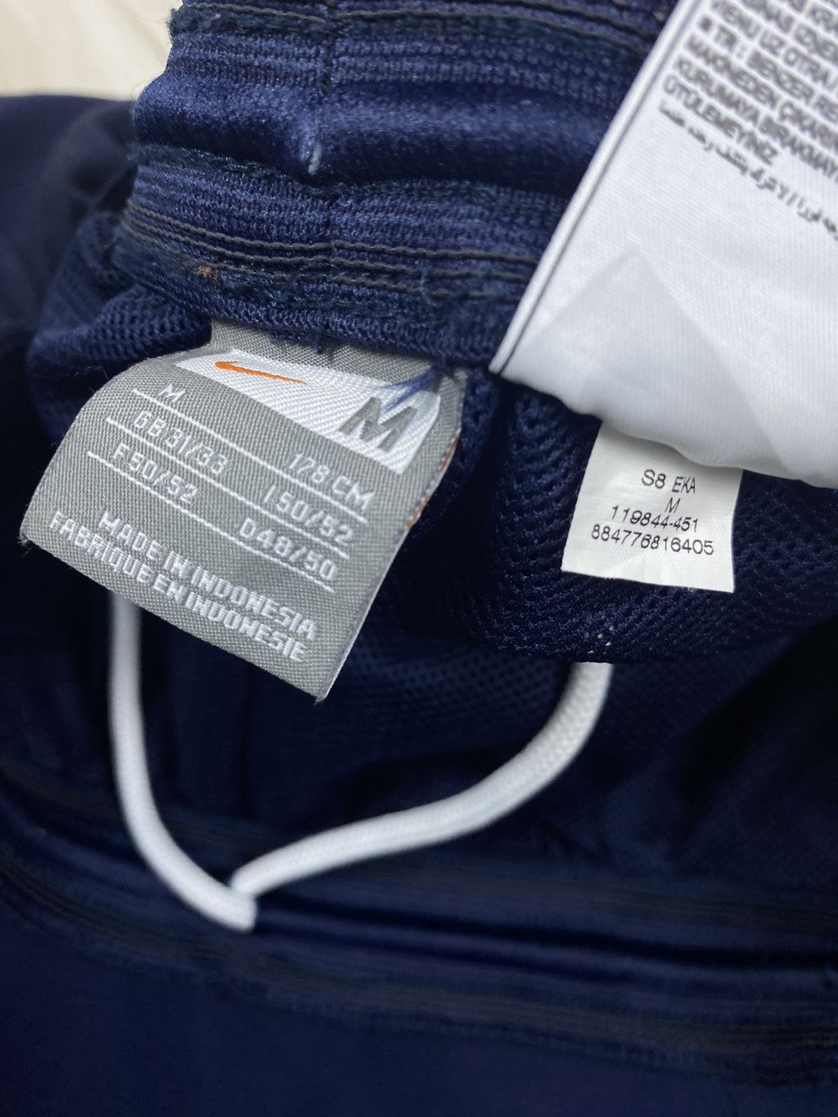 Nike × Vintage Vintage Y2K Nike nylon track Pants Joggers drill Gorpcore Size US 32 / EU 48 - 12 Thumbnail