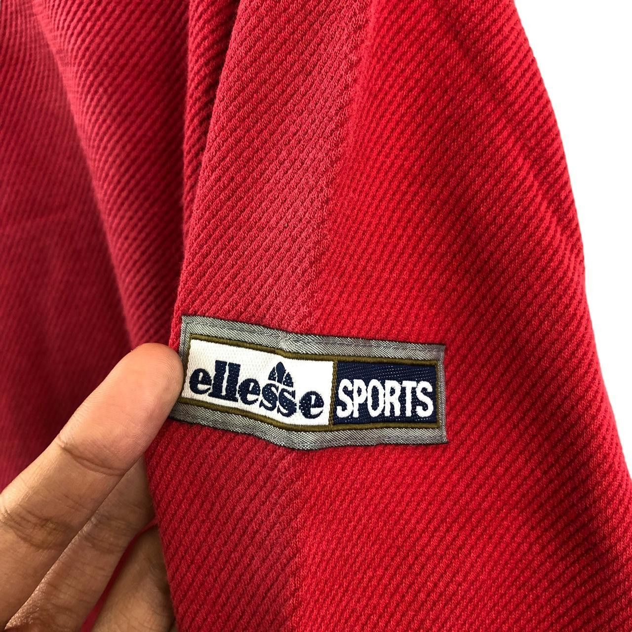 Ellesse Vintage ELLESSE ITALIA Half Zipper Sweatshirt Sweater Size S / US 4 / IT 40 - 5 Thumbnail