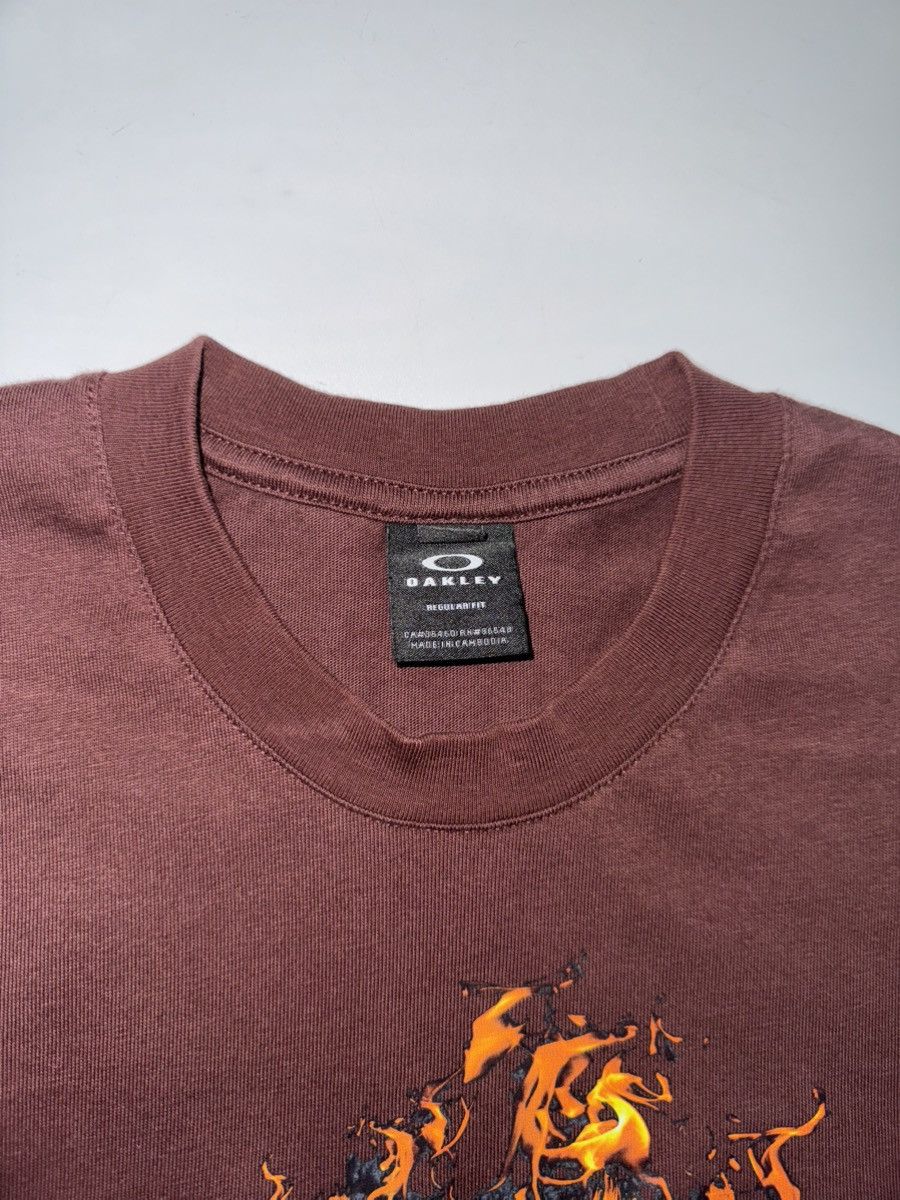 Oakley Oakley Fire Logo Tshirt Size US S / EU 44-46 / 1 - 7 Thumbnail