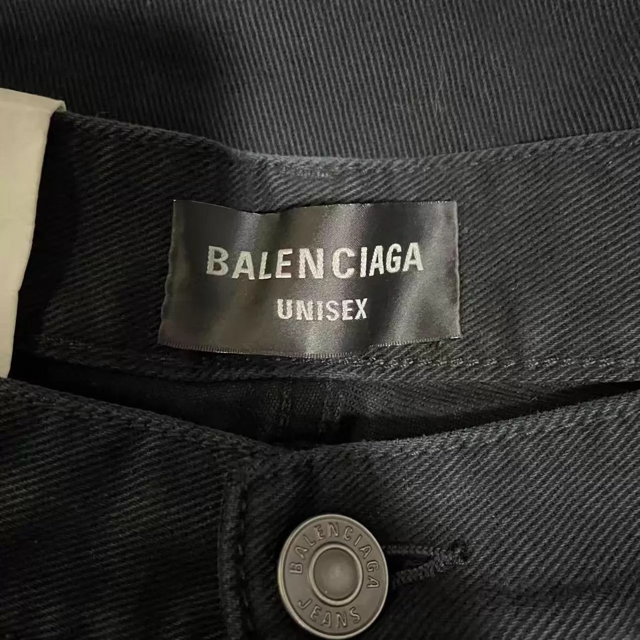 Balenciaga Balenciaga Logo Patch Straight Jeans L New Size 28" / US 6 / IT 42 - 4 Thumbnail