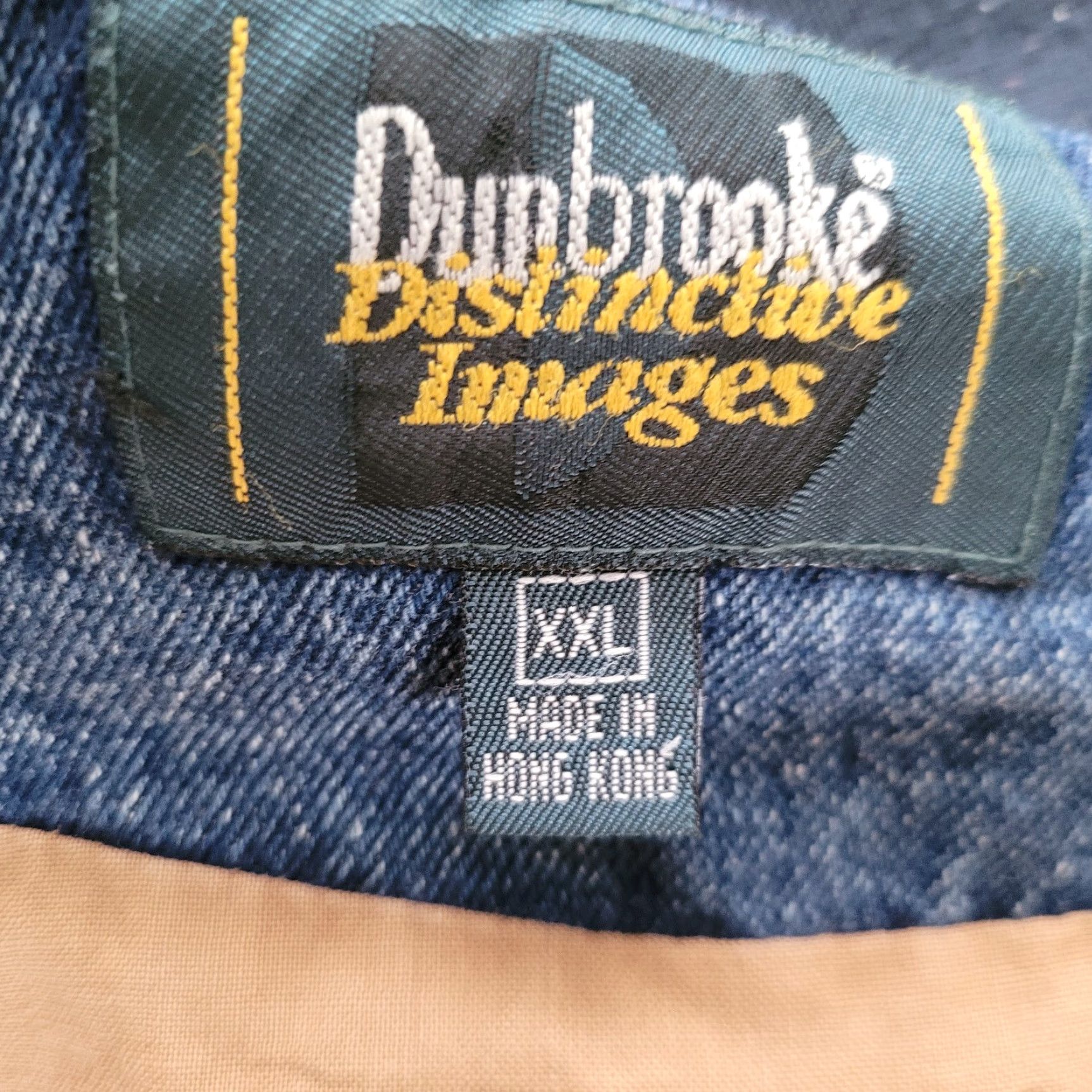 Dunbrooke VINTAGE Dunbrooke Varsity Jacket - 80s Bomber USA Cotton Blue Snap XXL Mens Jacket Size US XXL / EU 58 / 5 - 5 Thumbnail