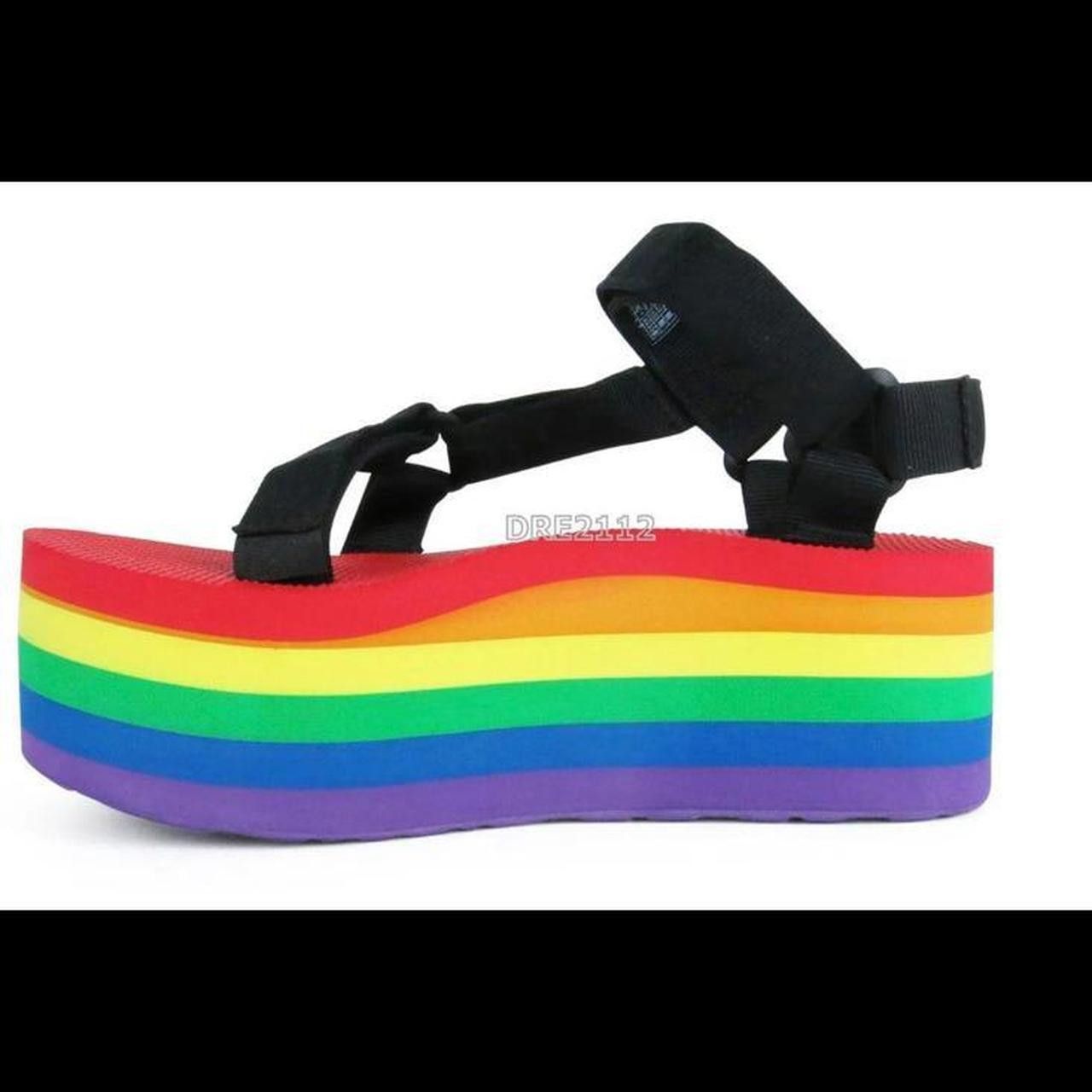 Teva Teva Flatform Universal Rainbow Pride Size US 7 / IT 37 - 2 Thumbnail