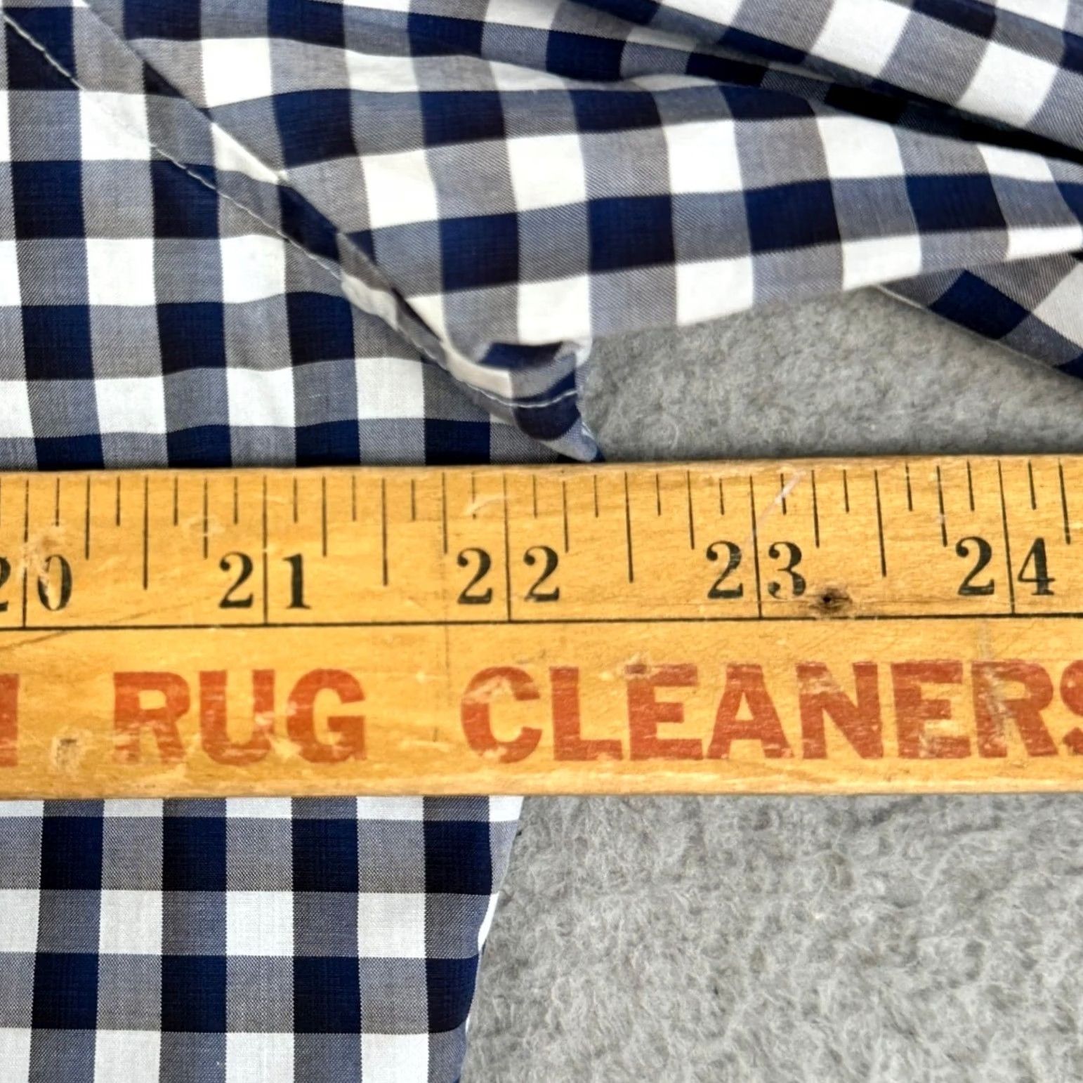 Theory Theory Shirt Mens Large Navy White Button Up Gingham Check Casual Long Sleeve Size US L / EU 52-54 / 3 - 7 Thumbnail
