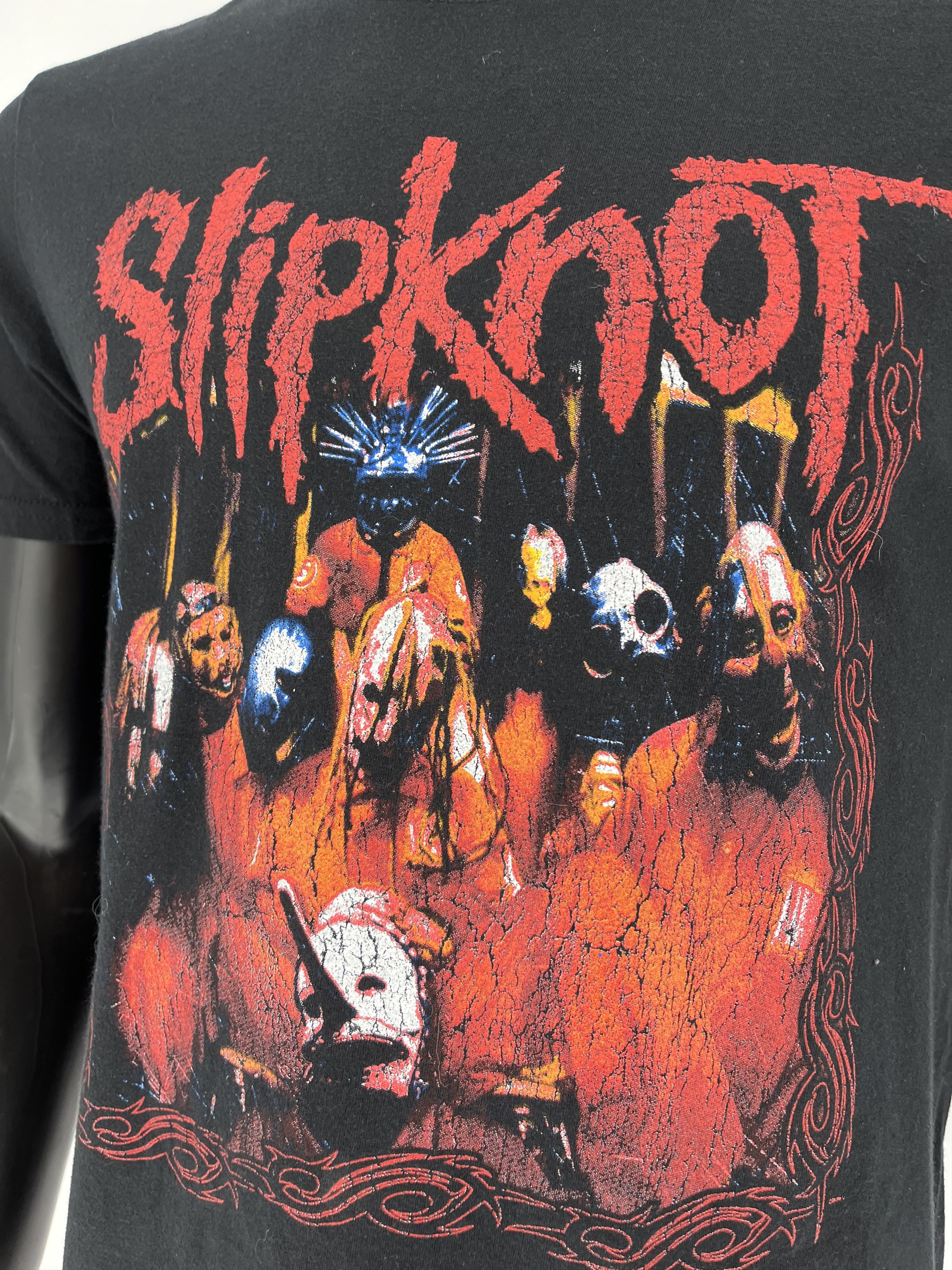 Band Tees × Slipknot × Vintage Slipknot Vintage Y2K T-Shirts Big Logo Size M Size US M / EU 48-50 / 2 - 6 Thumbnail