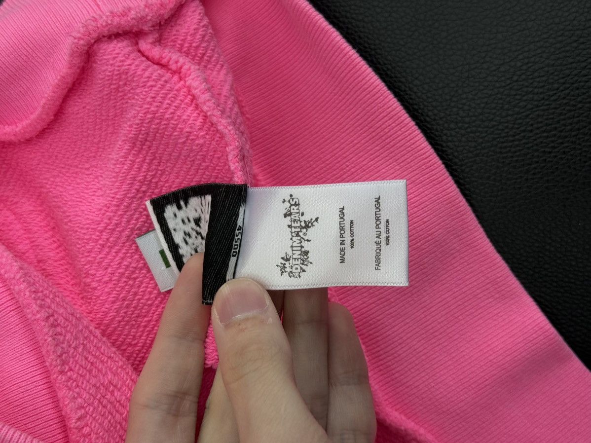 DENIM TEARS Denim Tears Hot Pink 2025 Cotton Wreath Hoodie XS (NEW) Size US XS / EU 42 / 0 - 9 Thumbnail