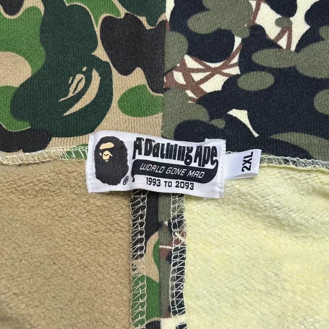 Bape BAPE x UNKLE MOWAX CAMO SHARK FULL ZIP HOODIE Size US XXL / EU 58 / 5 - 7 Thumbnail