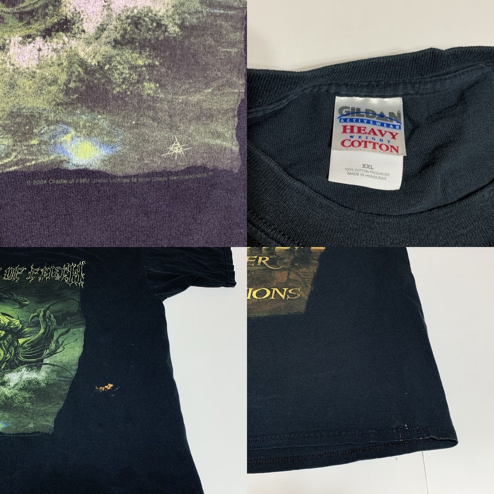 Gildan Cradle of Filth Mother of Abominations T Shirt 2 Sided XXL Distressed Black Short Sleeve Crew Neck Men 2XL Graphic Tee Music Vintage 2000s Size US XXL / EU 58 / 5 - 8 Thumbnail