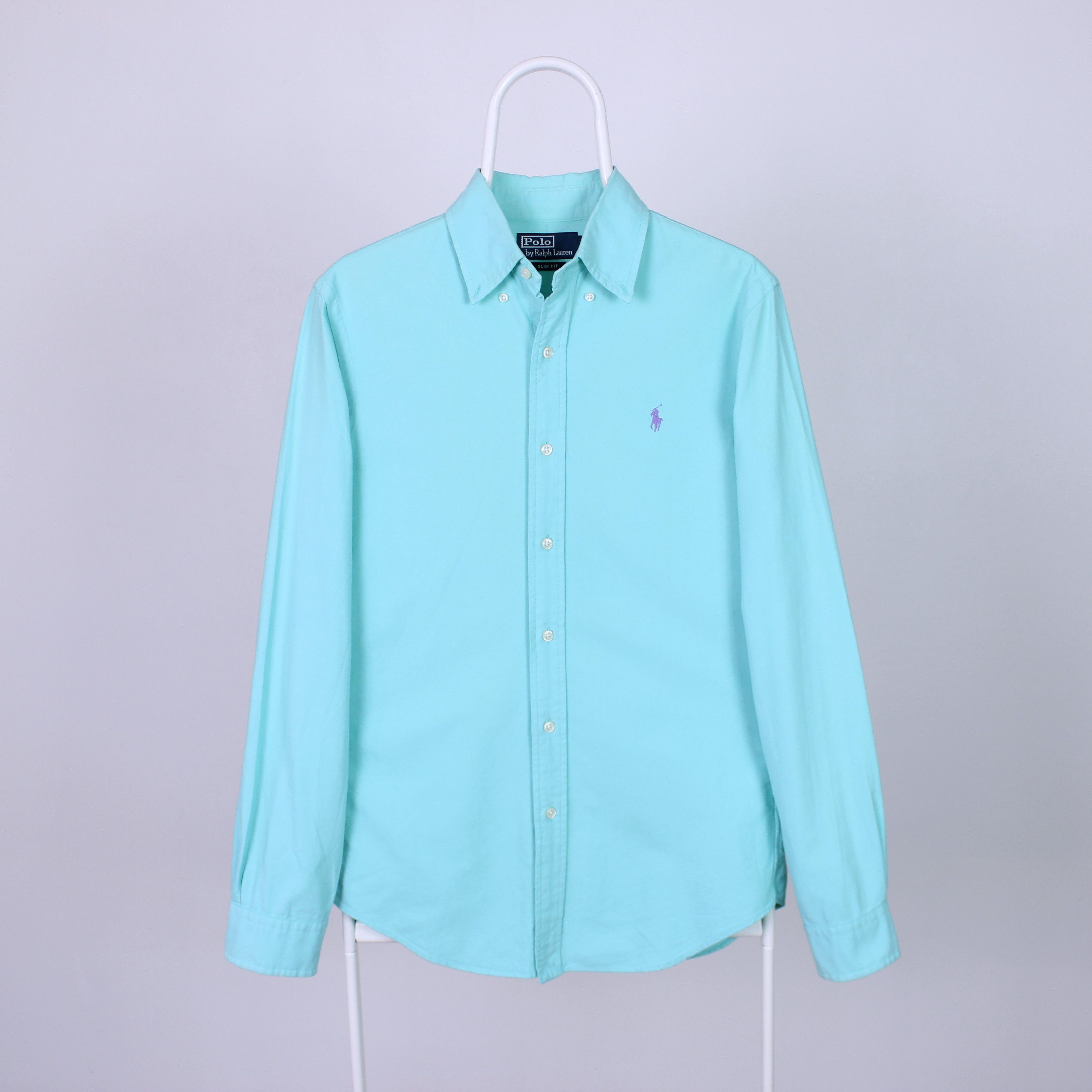 Polo Ralph Lauren Polo Ralph Lauren Shirt S Slim Fit cotton Blue Button Ups Size US S / EU 44-46 / 1 - 6 Thumbnail