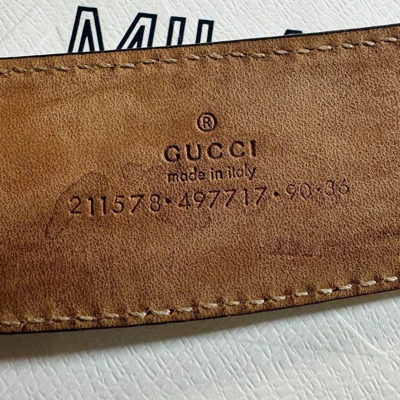 Gucci Gucci Limited Edition Enamel Anchor Belt-2505 Size ONE SIZE - 8 Thumbnail