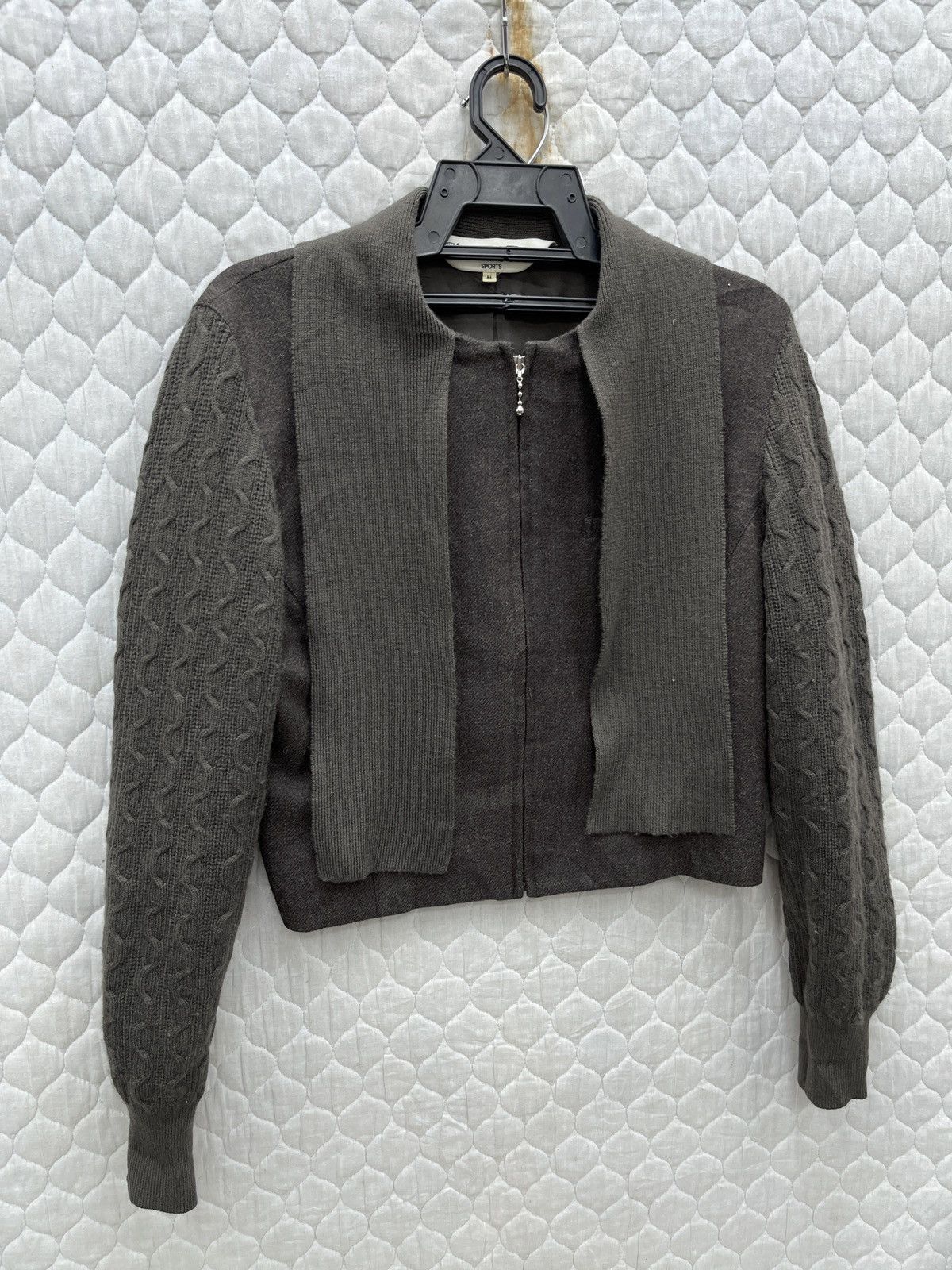 Dior 🔥🔥🔥STEALS VTG CHRISTIAN DIOR KNIT WOOL JACKET Size M / US 6-8 / IT 42-44 - 2 Thumbnail