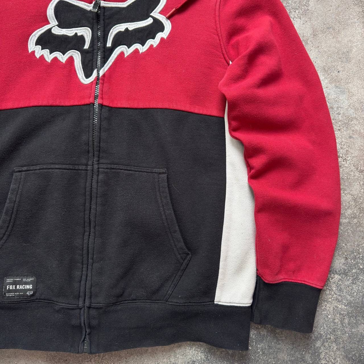 Affliction × Fox Racing Fox Racing Vintage Y2K Big Logo Zip Hoodie Size US M / EU 48-50 / 2 - 9 Thumbnail