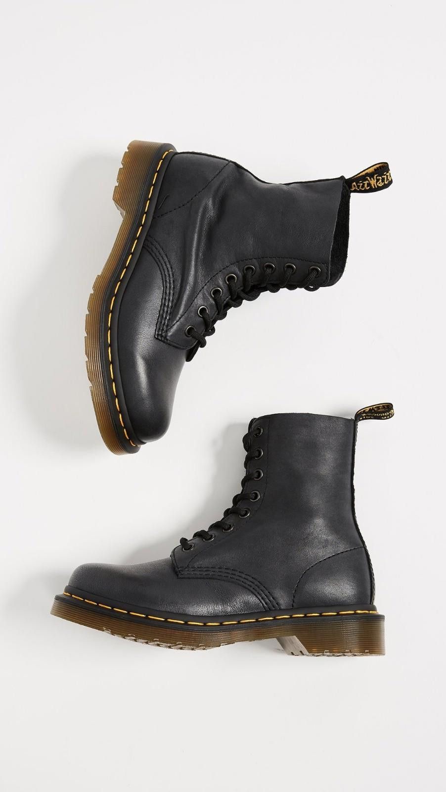 Dr. Martens Dr. Martens Women's Boots 1460 W Nappa Black UK 7 -US 9 NEW Size US 9 / IT 39 - 3 Thumbnail