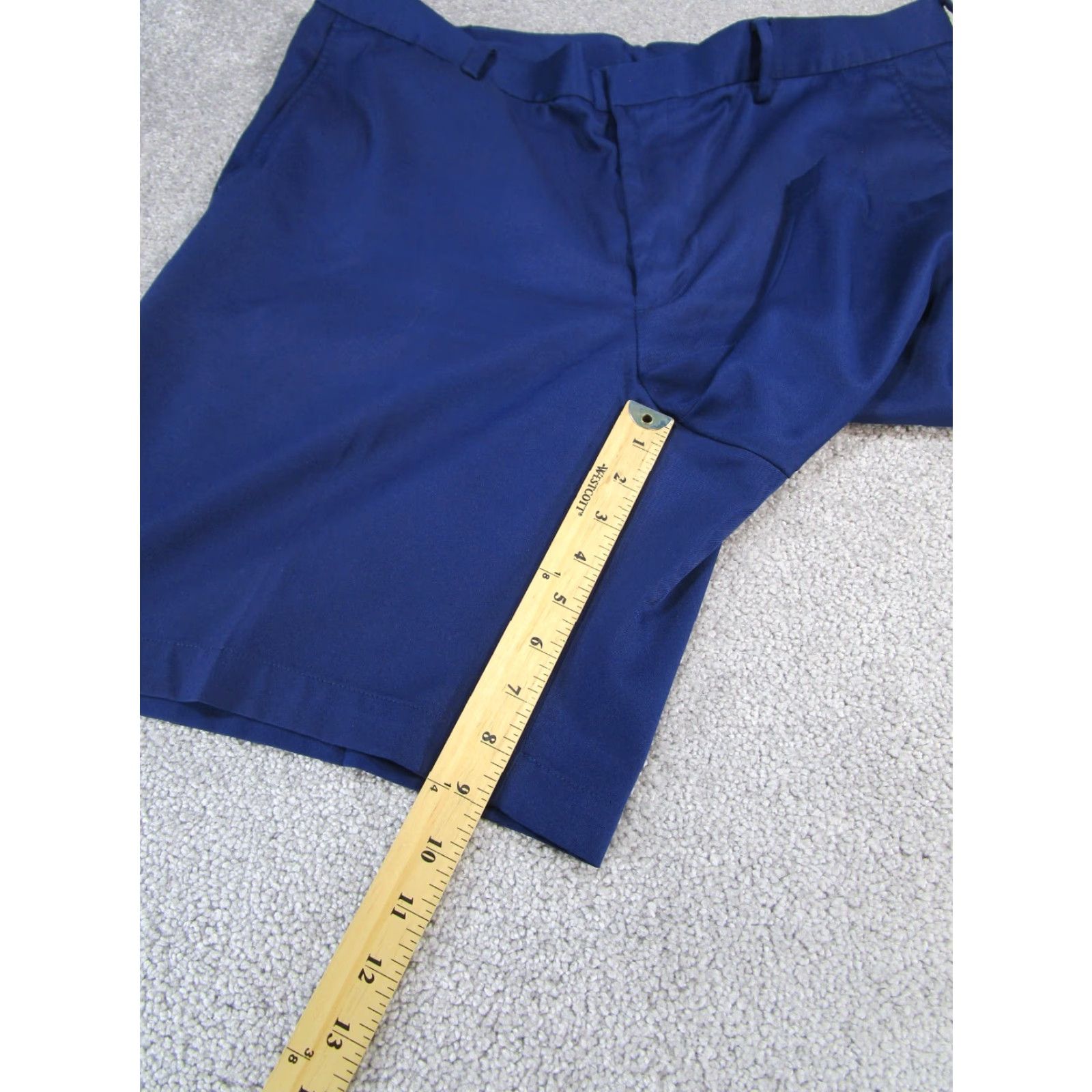 Vintage Bobby Jones Shorts Mens 40 Dark Blue Polyester Chino Size US 40 / EU 56 - 4 Thumbnail