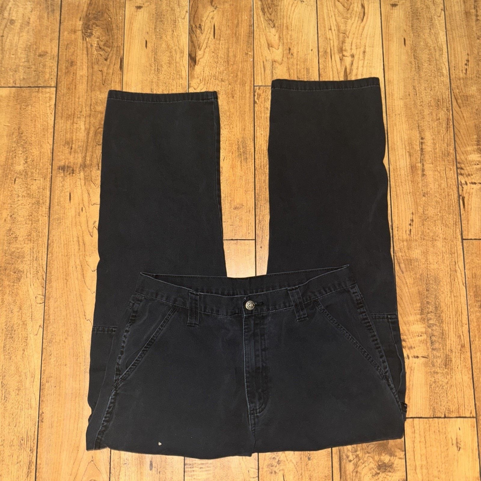 Vintage × Wrangler Wrangler Cargo Pants Black 30x29 Size US 30 / EU 46 - 2 Thumbnail